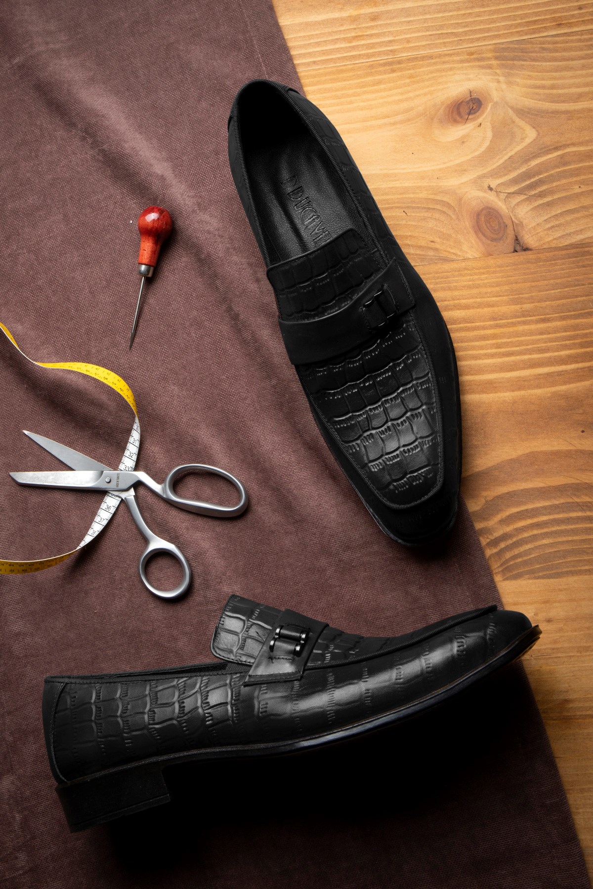 Swank Hakiki Deri Erkek Klasik Ayakkabı, Loafer Klasik Ayakkabı, Makosen Ayakkabı - Görsel 5