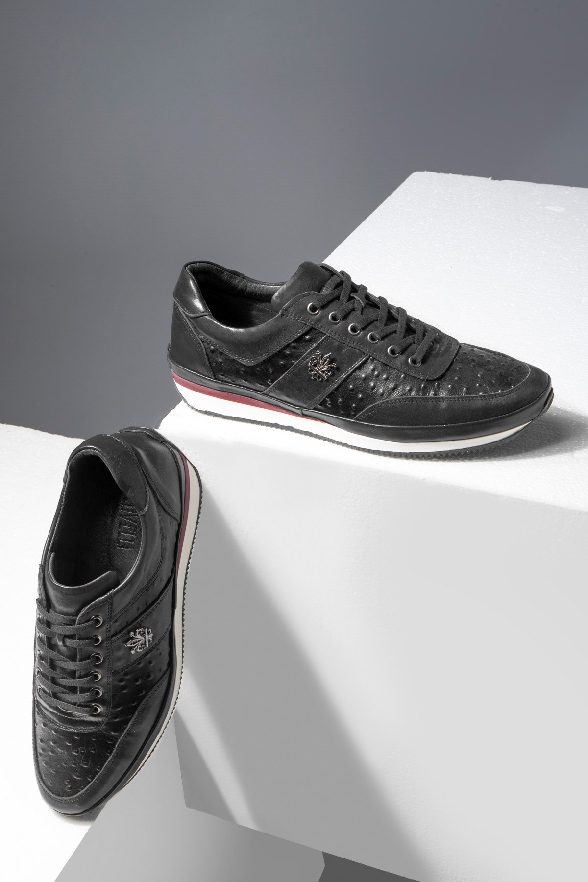 Ostrich Plane Hakiki Deri Erkek Günlük Ayakkabı, Casual Ayakkabı, %100 Deri Ayakkabı - Görsel 5