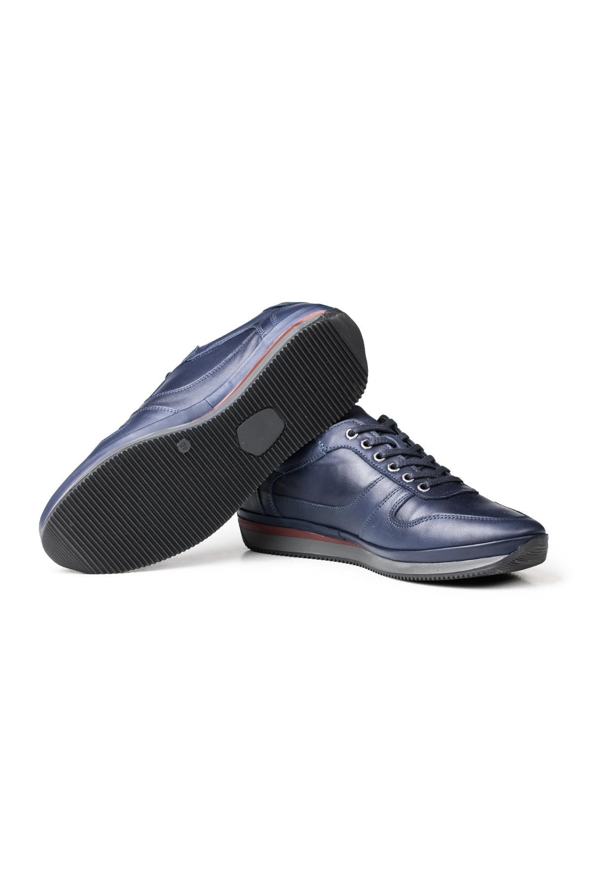 Lion Hakiki Deri Peluş Kürklü Erkek Günlük Ayakkabı - Görsel 3