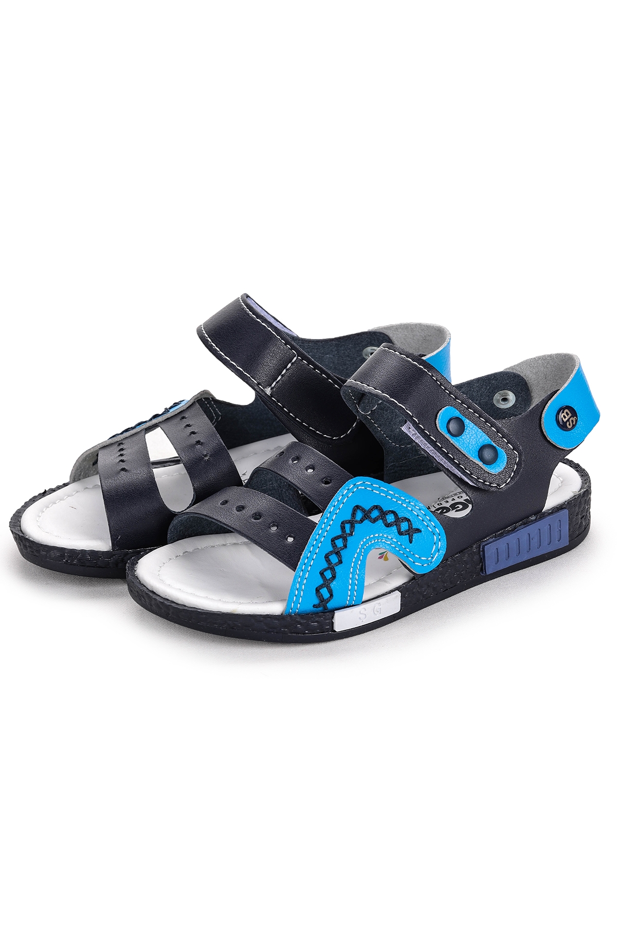Erkek Çocuk Sandalet Şb 2498-07 Lacivert - Mavi - Görsel 4