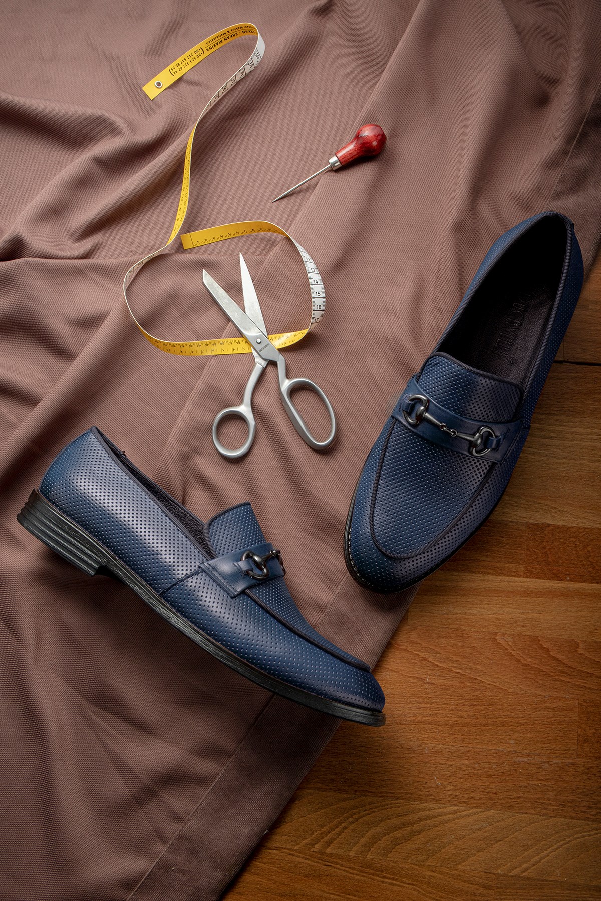 Ancora Hakiki Deri Erkek Klasik Ayakkabı, Loafer Klasik Ayakkabı, Makosen Ayakkabı - Görsel 5