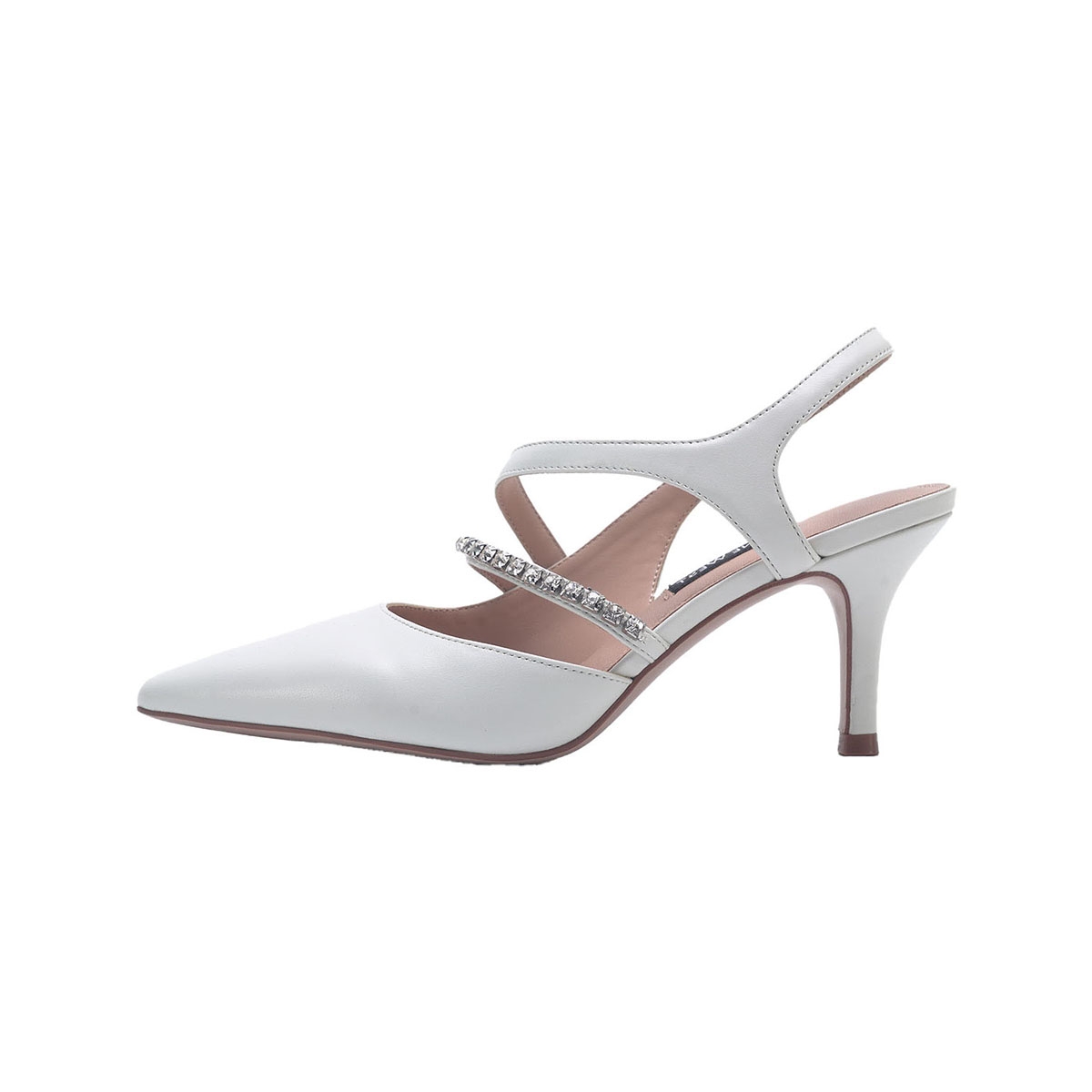 Nine West PALMA 3FX Beyaz Kadın Topuklu Ayakkabı. 1