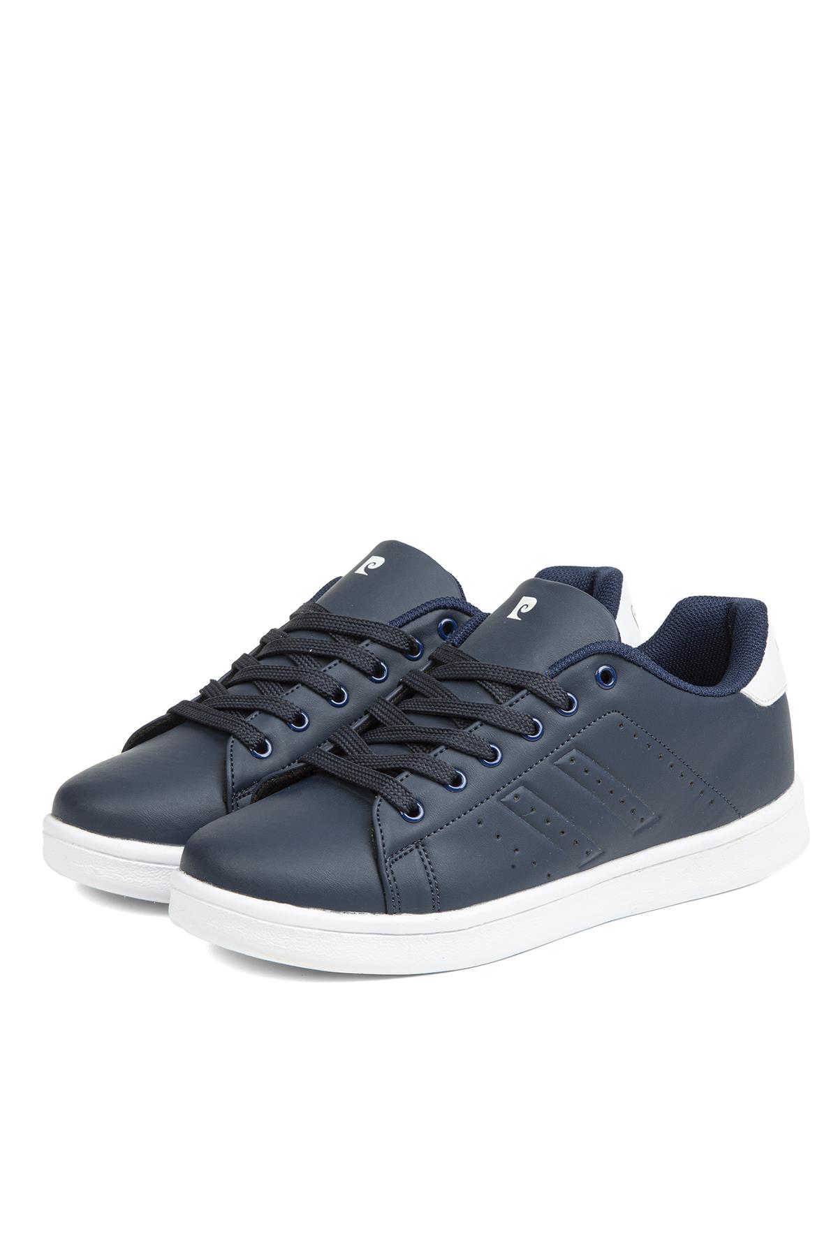 ® | PCS-10144 - 3319 Lacivert Beyaz - Kadın Spor Ayakkabı - Görsel 5