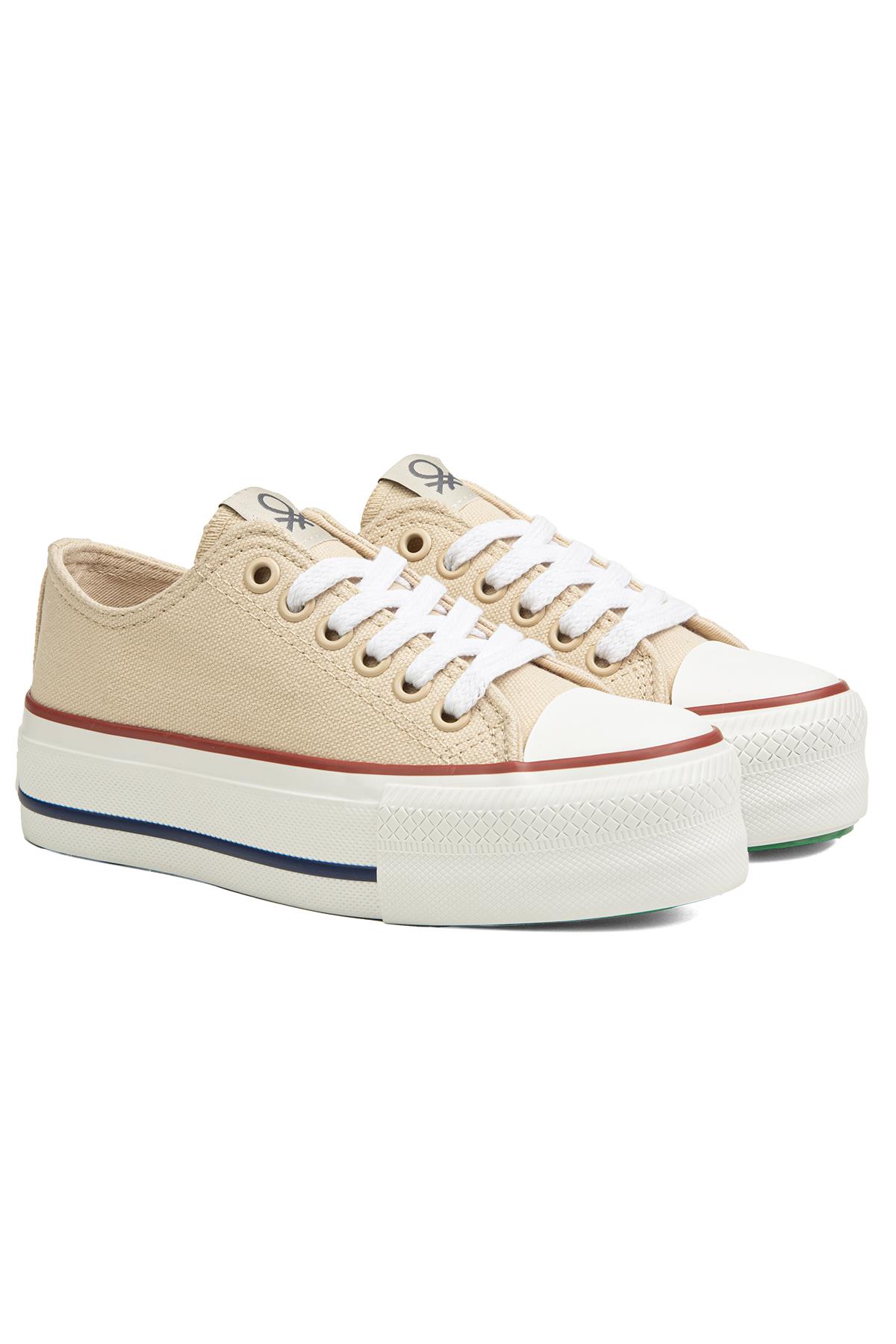 ® | BN-30935 - 3114 Bej - Kadın Spor Ayakkabı - Görsel 4