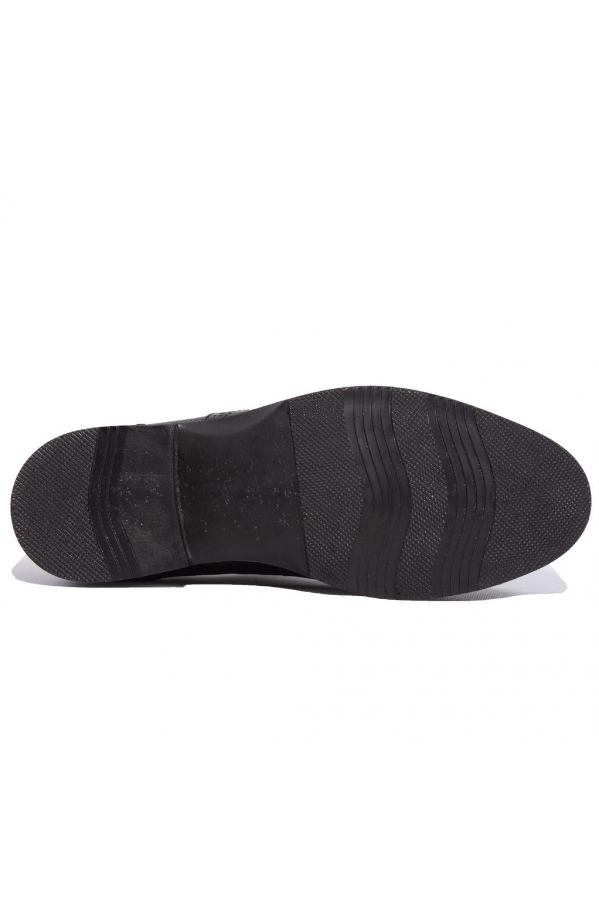DMA08-861 Siyah Ortopedik Günlük Erkek Deri Ayakkabı - Görsel 5