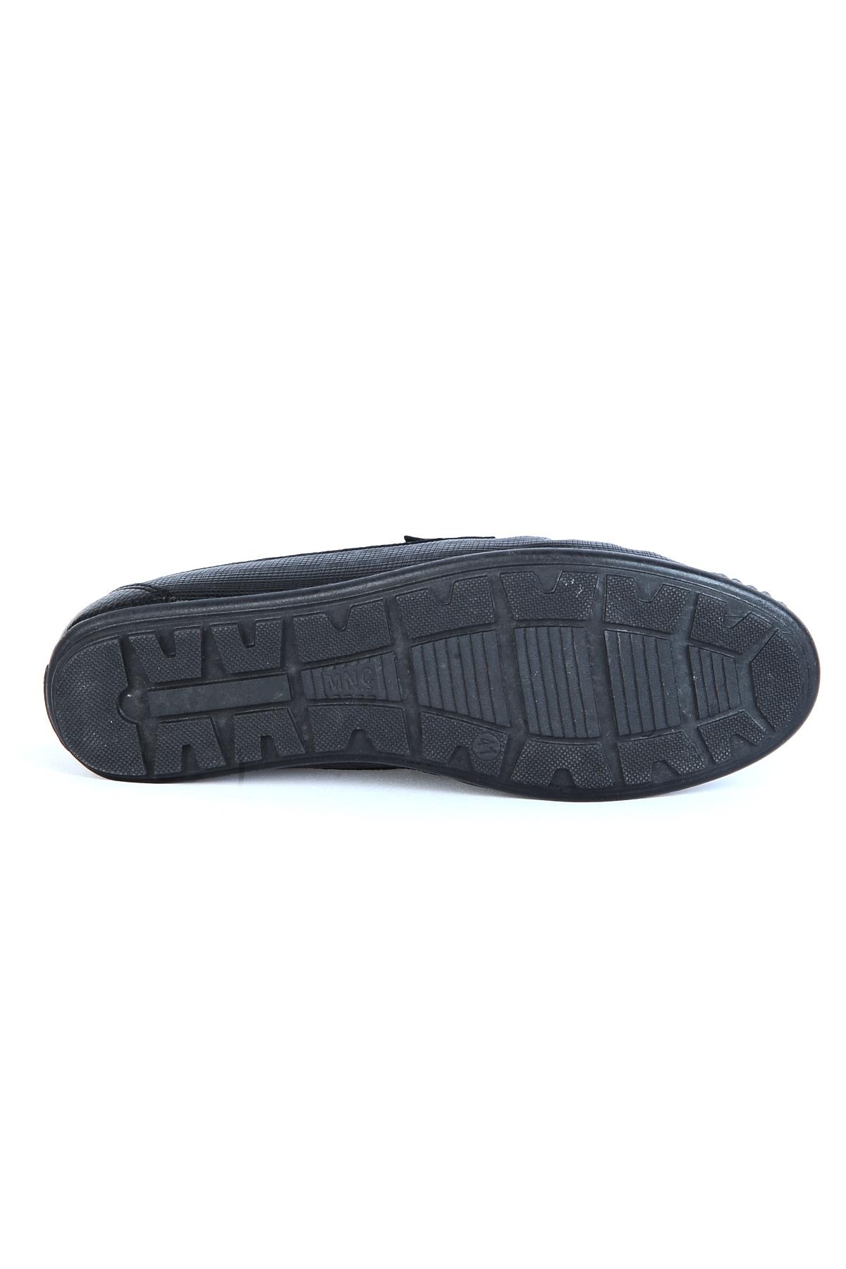 Ayakenter 23-400 Mnç Lazer Örgü Erkek Klasik Babet Ayakkabı - Görsel 4