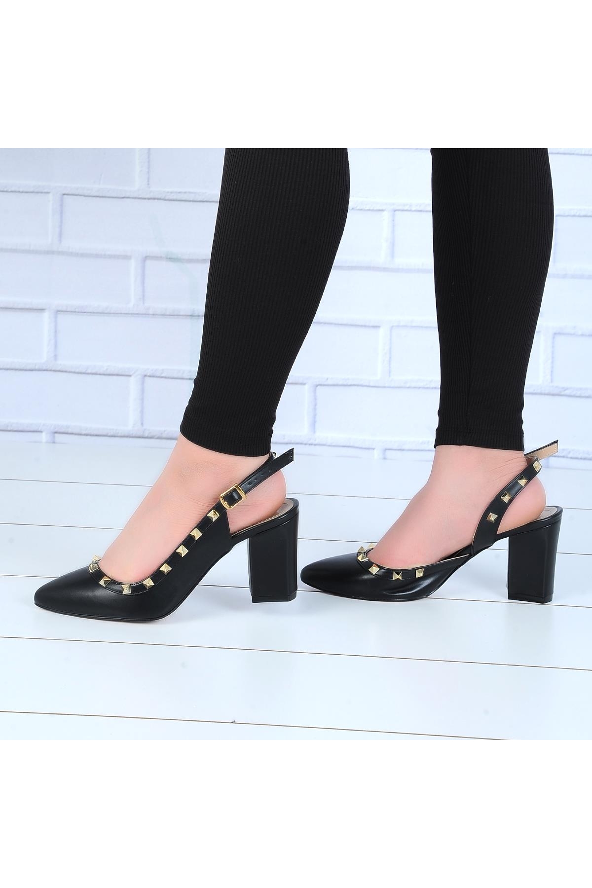 Boungiorno 8Cm Topuklu Kadın Ayakkabı - Görsel 2