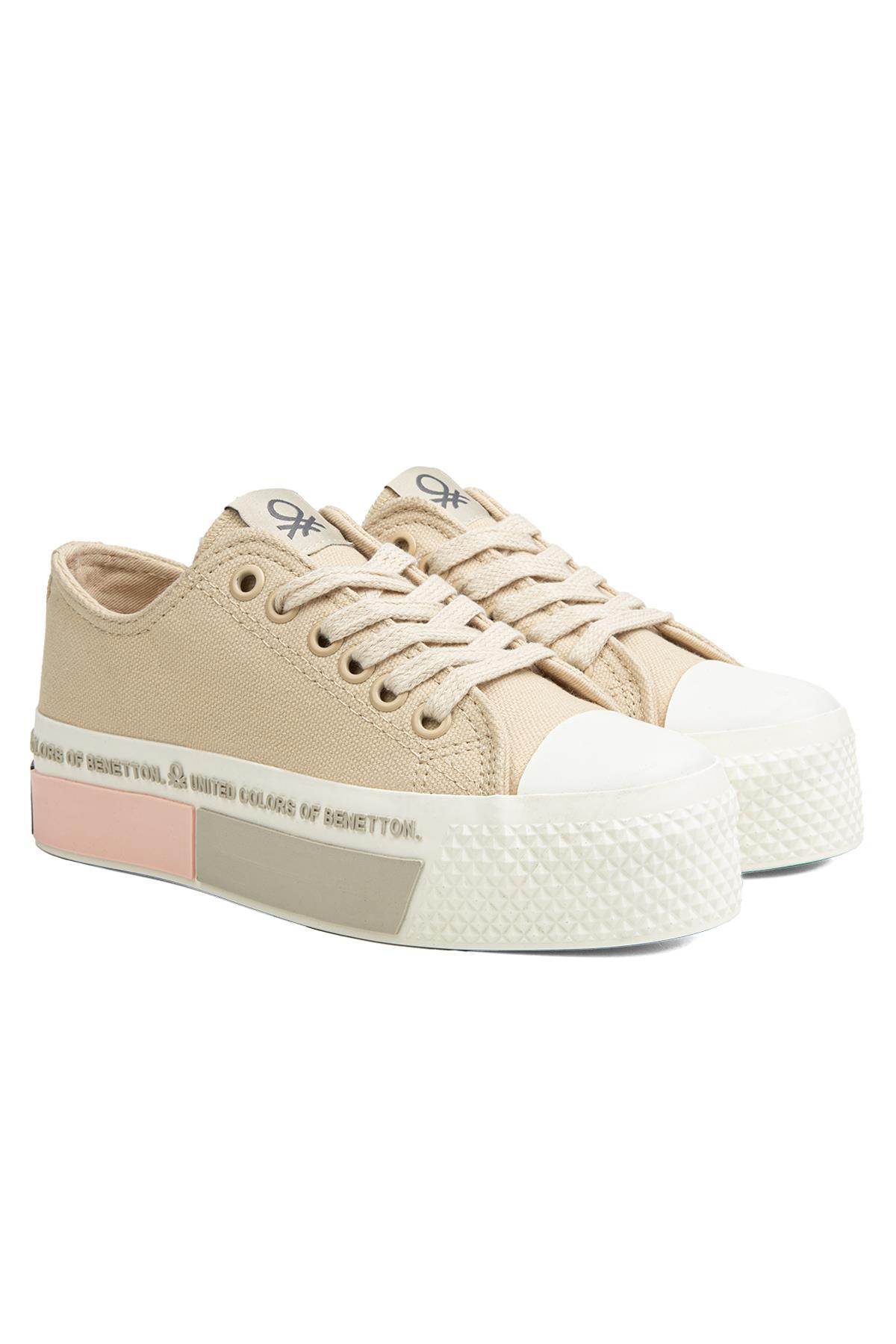 ® | BN-30934 - 3114 Bej - Kadın Spor Ayakkabı - Görsel 3