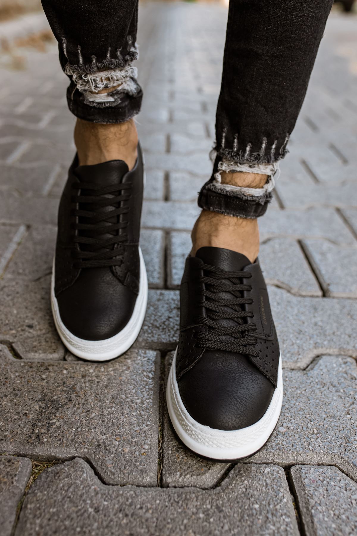 CH043 CST Cowien Erkek Ayakkabi SIYAH - Görsel 3