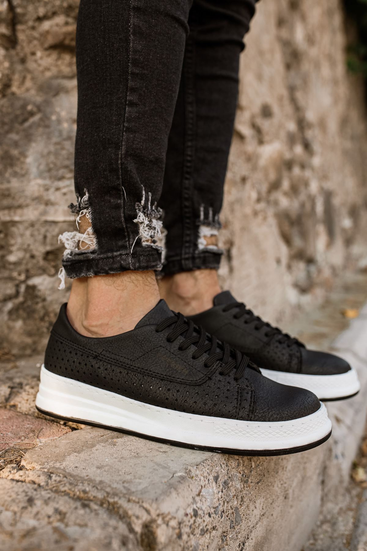 CH043 CST Cowien Erkek Ayakkabi SIYAH - Görsel 4