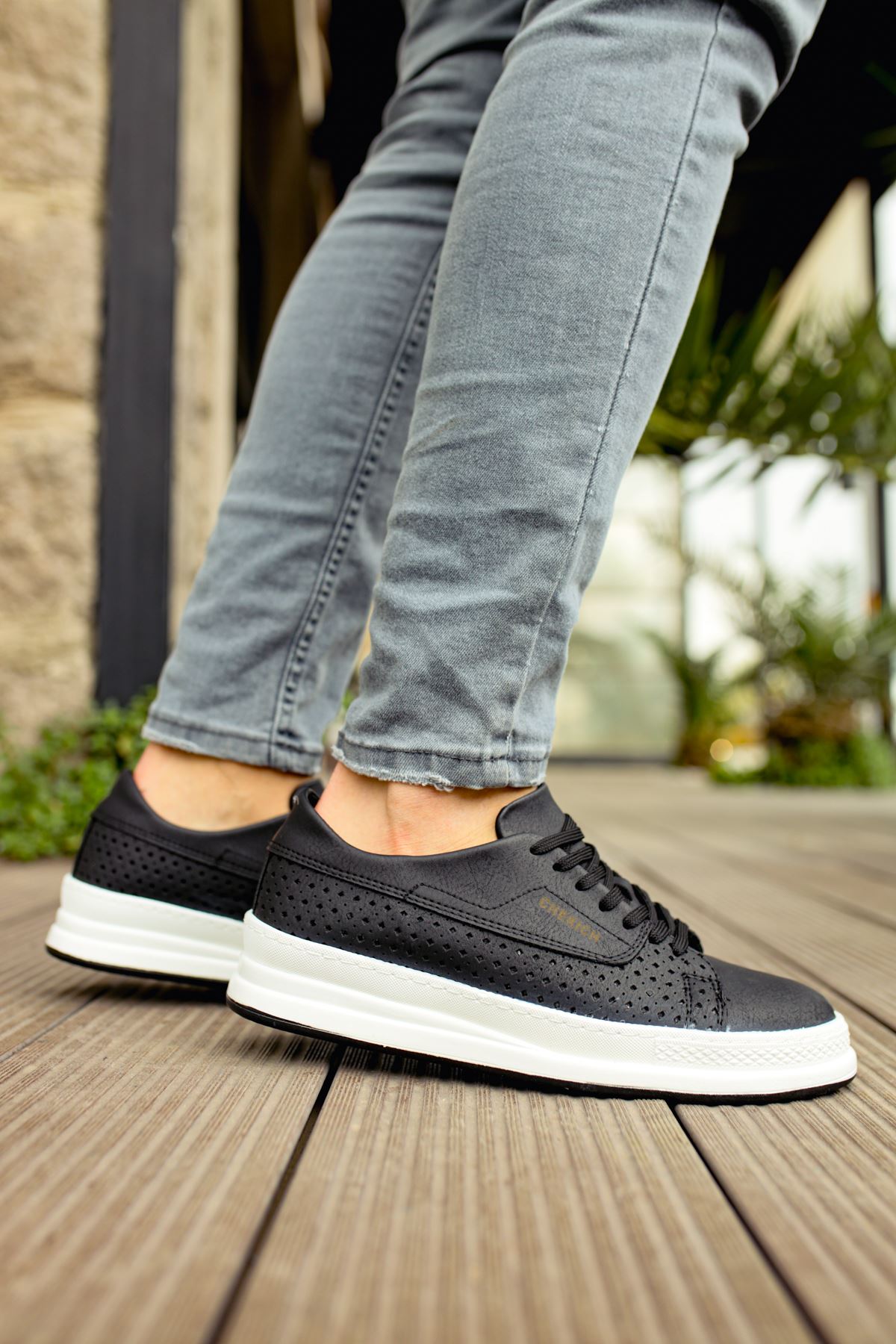 CH043 CST Cowien Erkek Ayakkabi SIYAH - Görsel 5