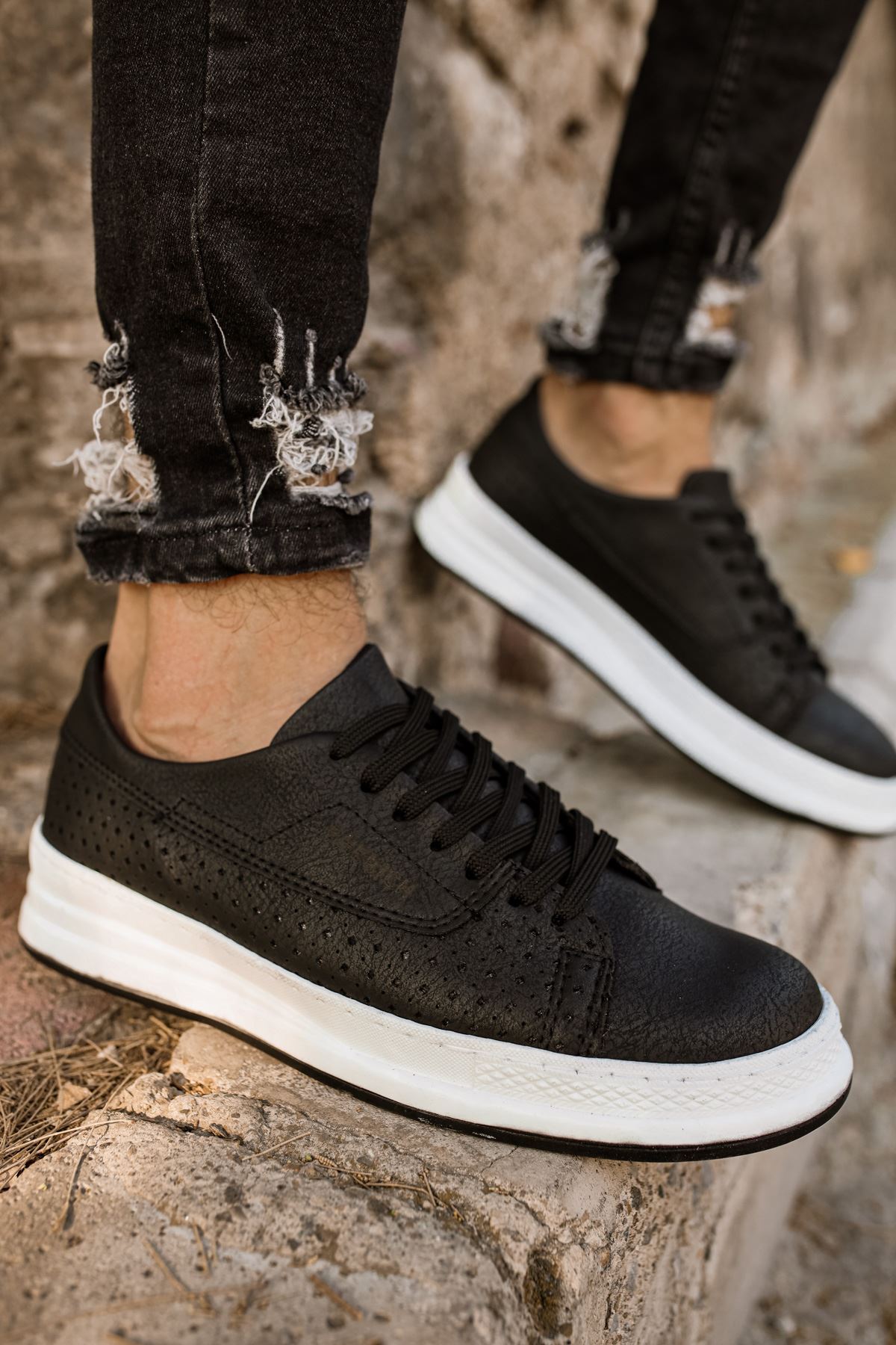 CH043 CST Cowien Erkek Ayakkabi SIYAH - Görsel 6