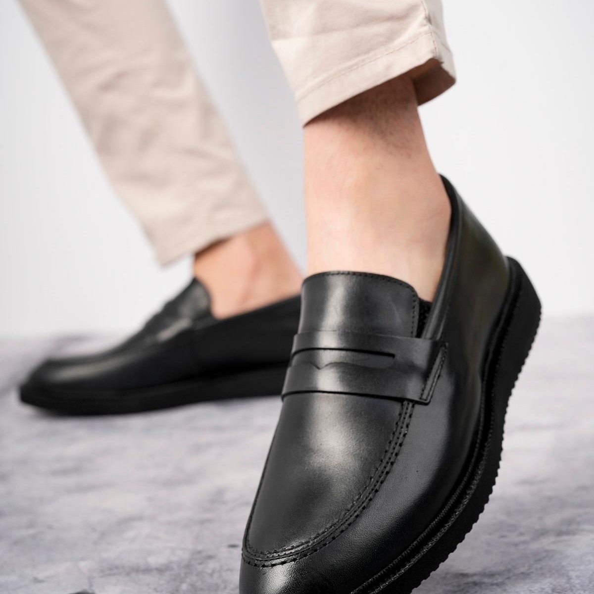 Jones Garantili Erkek Günlük Klasik Hakiki Deri Casual Rahat Ortopedik Ayakkabı - Görsel 7