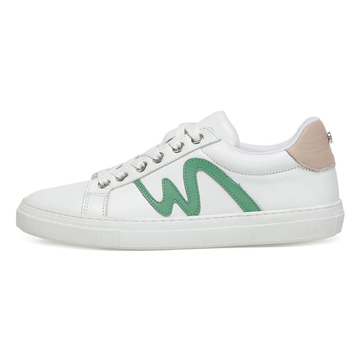 Nine West FITO 3FX Yeşil Kadın Sneaker. 1