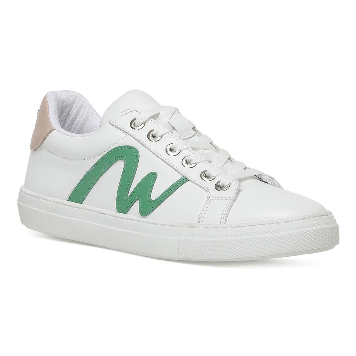 Nine West FITO 3FX Yeşil Kadın Sneaker. 2