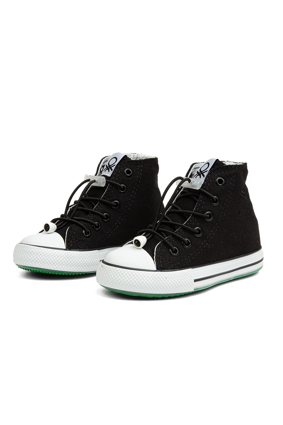 ® | BN-30770 - 3394 Siyah - Çocuk Spor Ayakkabı - Görsel 5