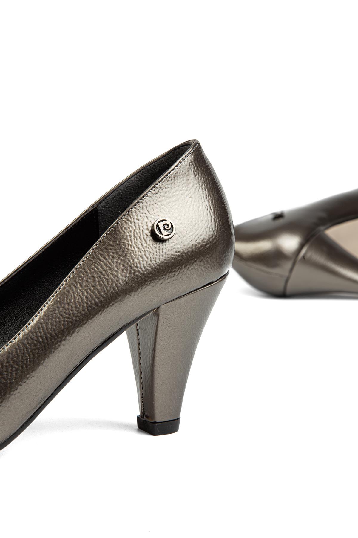 ® | PC-52228-3478 Platin Kırısık - Kadın Topuklu Ayakkabı - Görsel 6