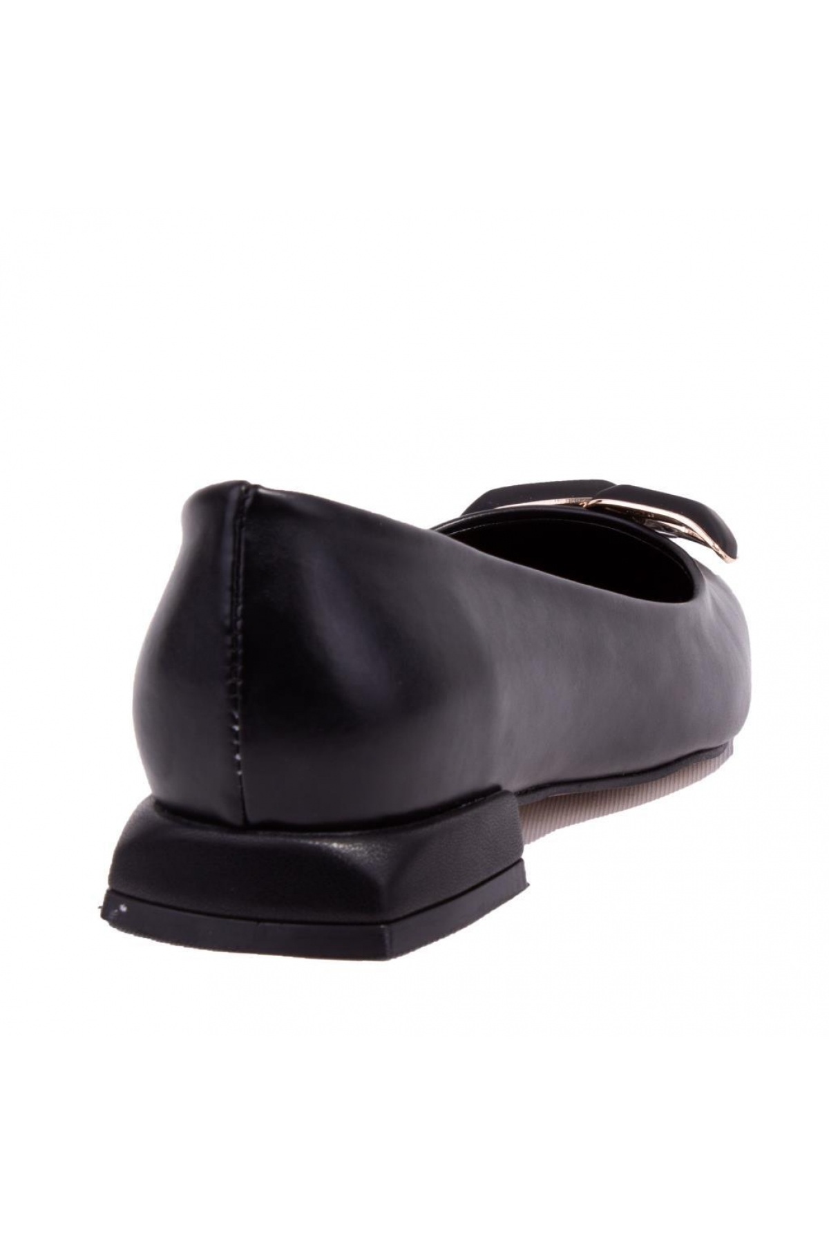 DZA07-8242606 Siyah Klasik Topuklu Kadın Ayakkabı - Görsel 5