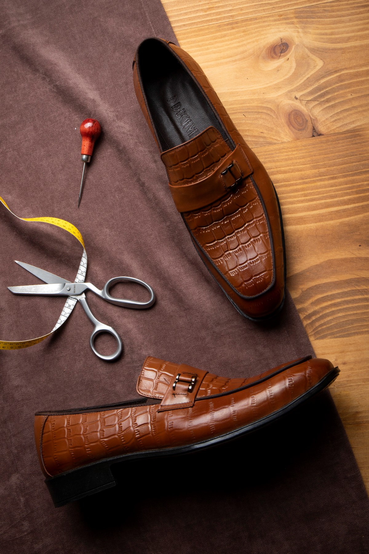 Swank Hakiki Deri Erkek Klasik Ayakkabı, Loafer Klasik Ayakkabı, Makosen Ayakkabı - Görsel 5