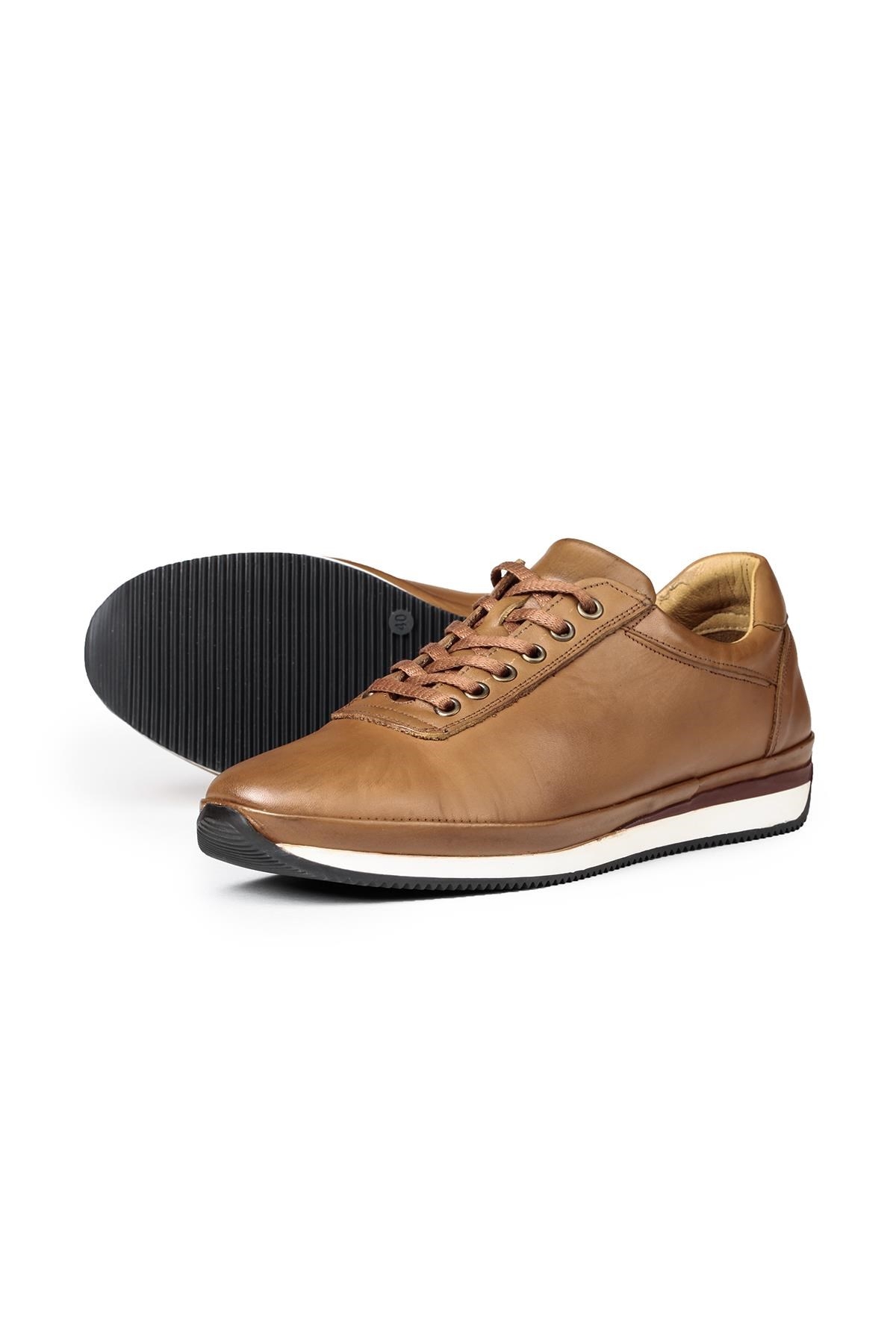 Plain Nubuk Hakiki Deri Erkek Ayakkabı - Görsel 3