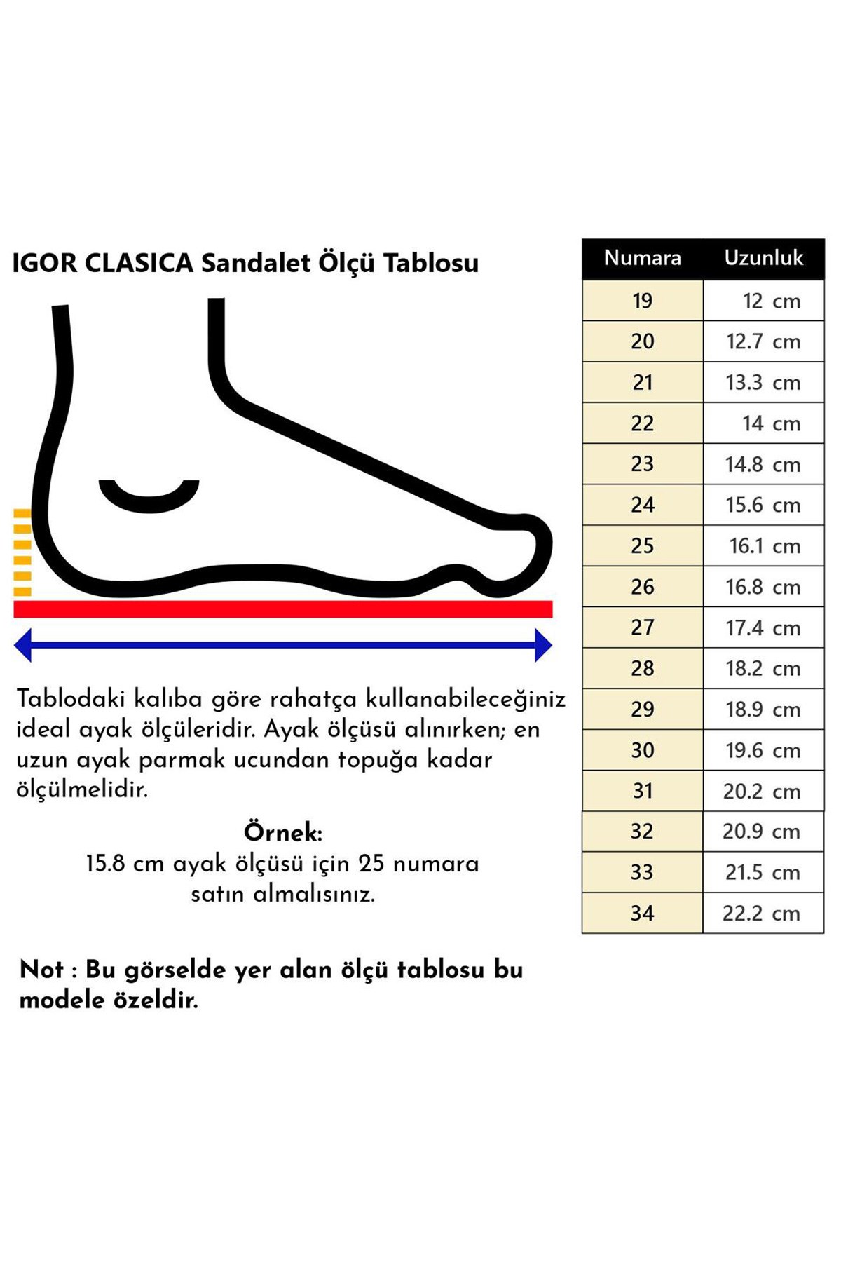 Clasica Çocuk Sandalet S10288-079 - Görsel 10