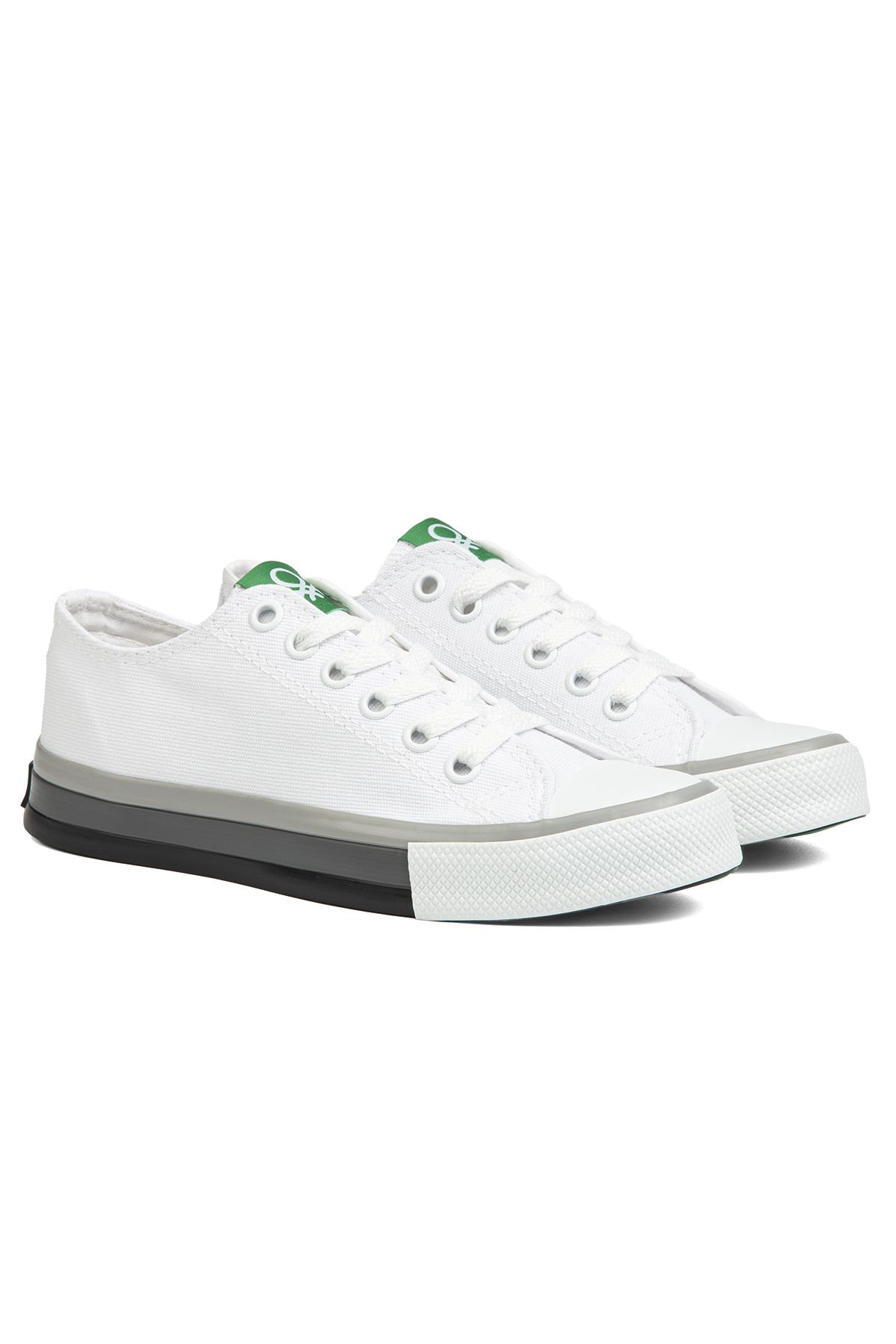 ® | BN-90176-2 - 3374 Beyaz Gri - Kadın Spor Ayakkabı - Görsel 3