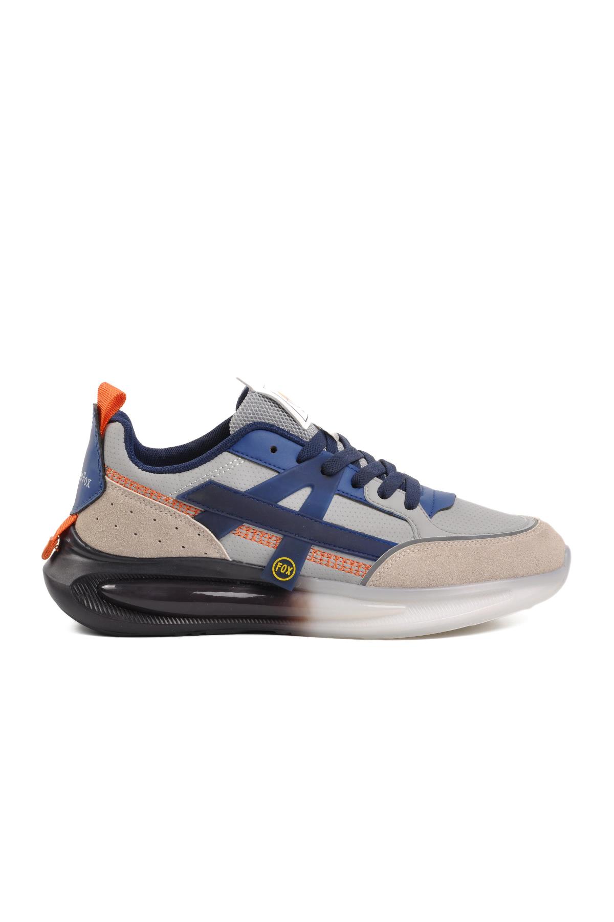 152-17202 Gri Erkek Sneaker - Görsel 2