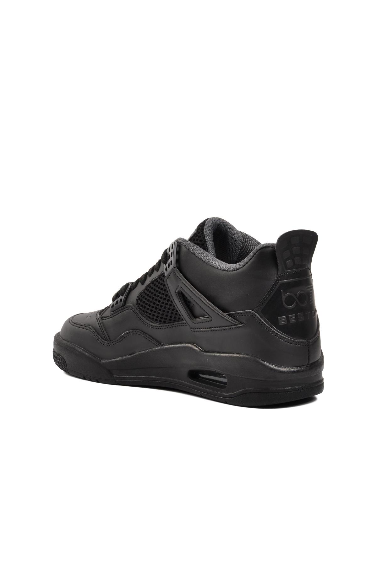 Bst-B223 Siyah Erkek Hi Sneaker - Görsel 5