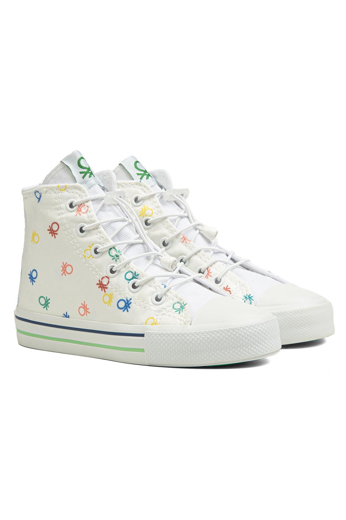 ® | BN-90183 - 3394 Beyaz - Çocuk Spor Ayakkabı - Görsel 3