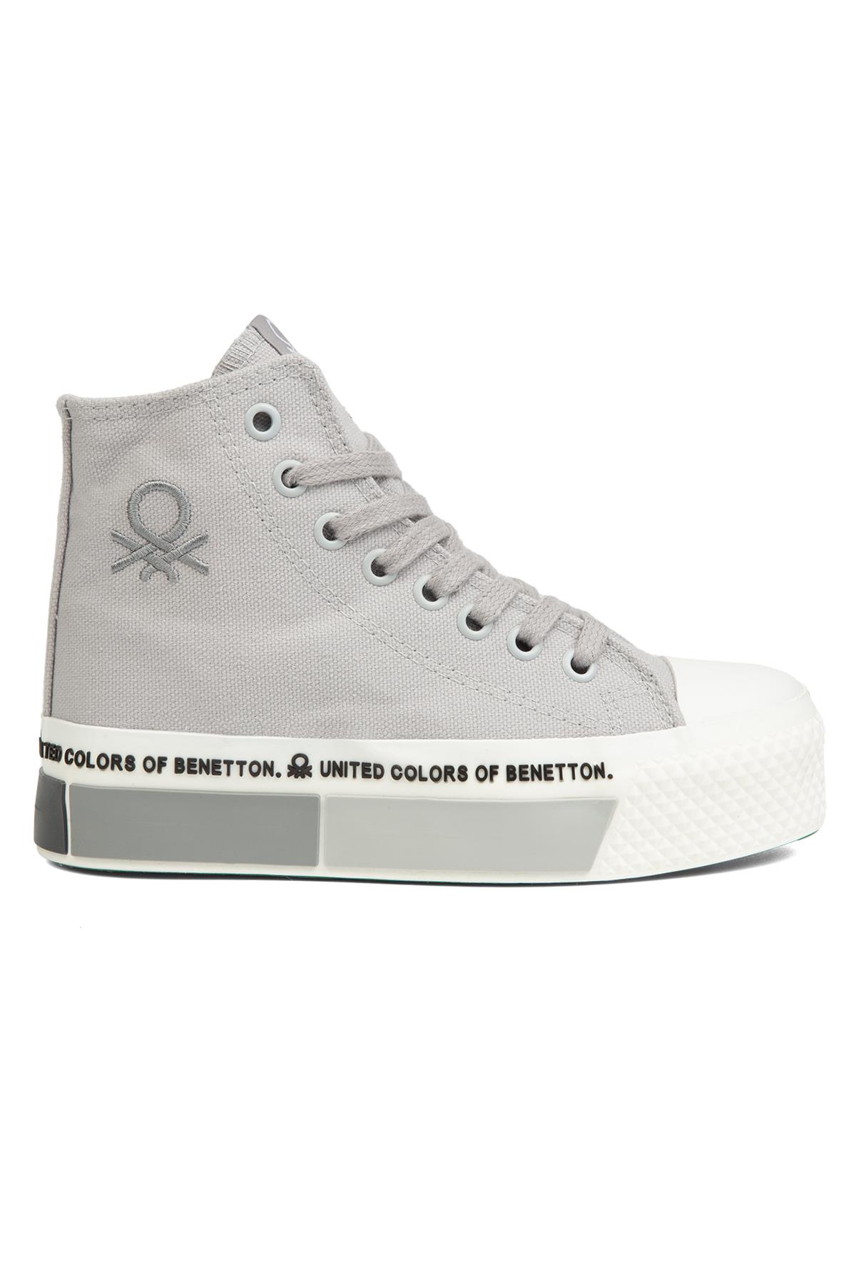 ® | BN-30942 - 3114 Gri - Kadın Spor Ayakkabı - Görsel 3