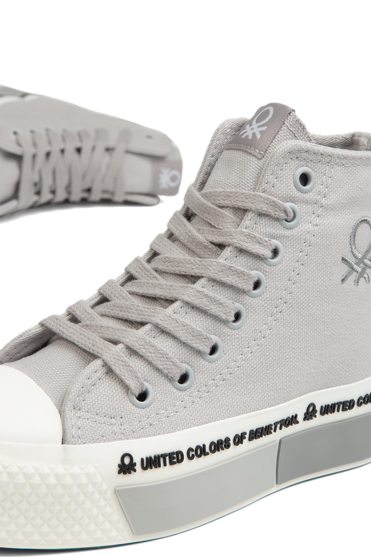 ® | BN-30942 - 3114 Gri - Kadın Spor Ayakkabı - Görsel 6