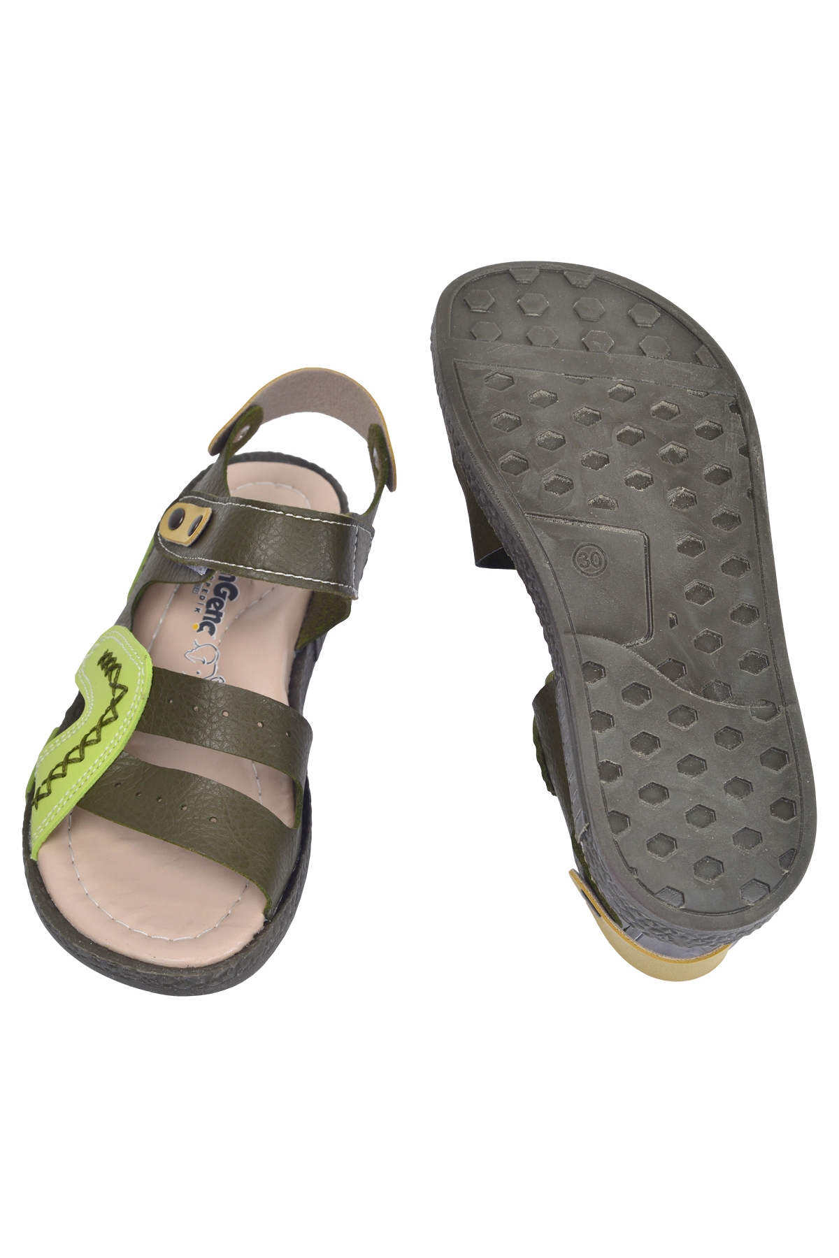 Erkek Çocuk Sandalet Şb 2498-07 Haki - Yeşil - Görsel 5