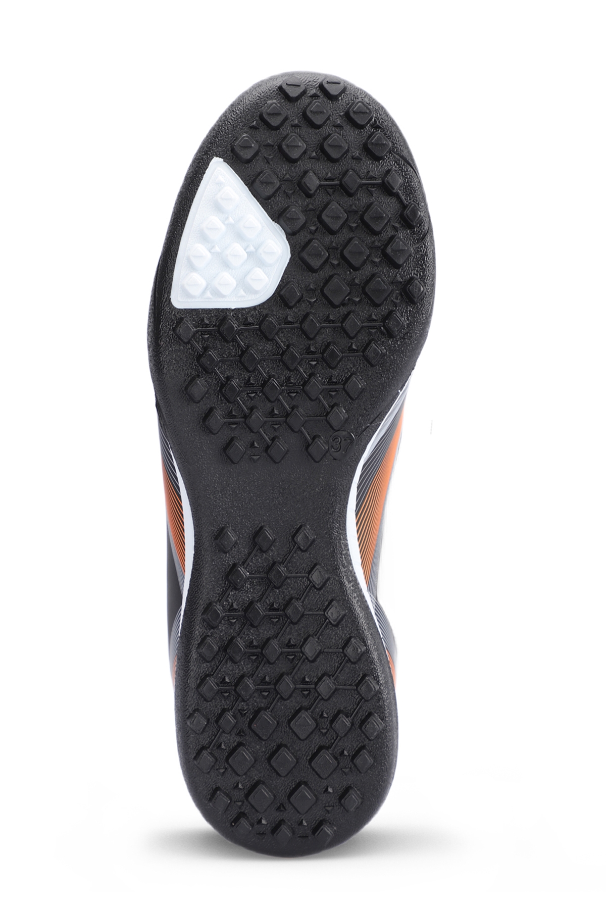 MARCELL HS Futbol Erkek Halı Saha Ayakkabı Siyah / Turuncu - Görsel 8