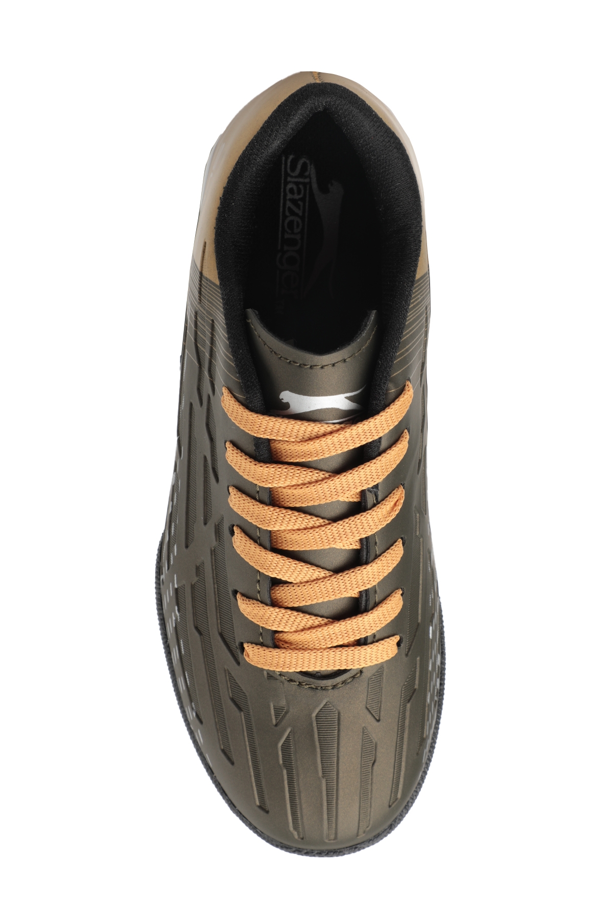 SCORE I HS Futbol Erkek Çocuk Halı Saha Ayakkabı Haki / Altın - Görsel 6