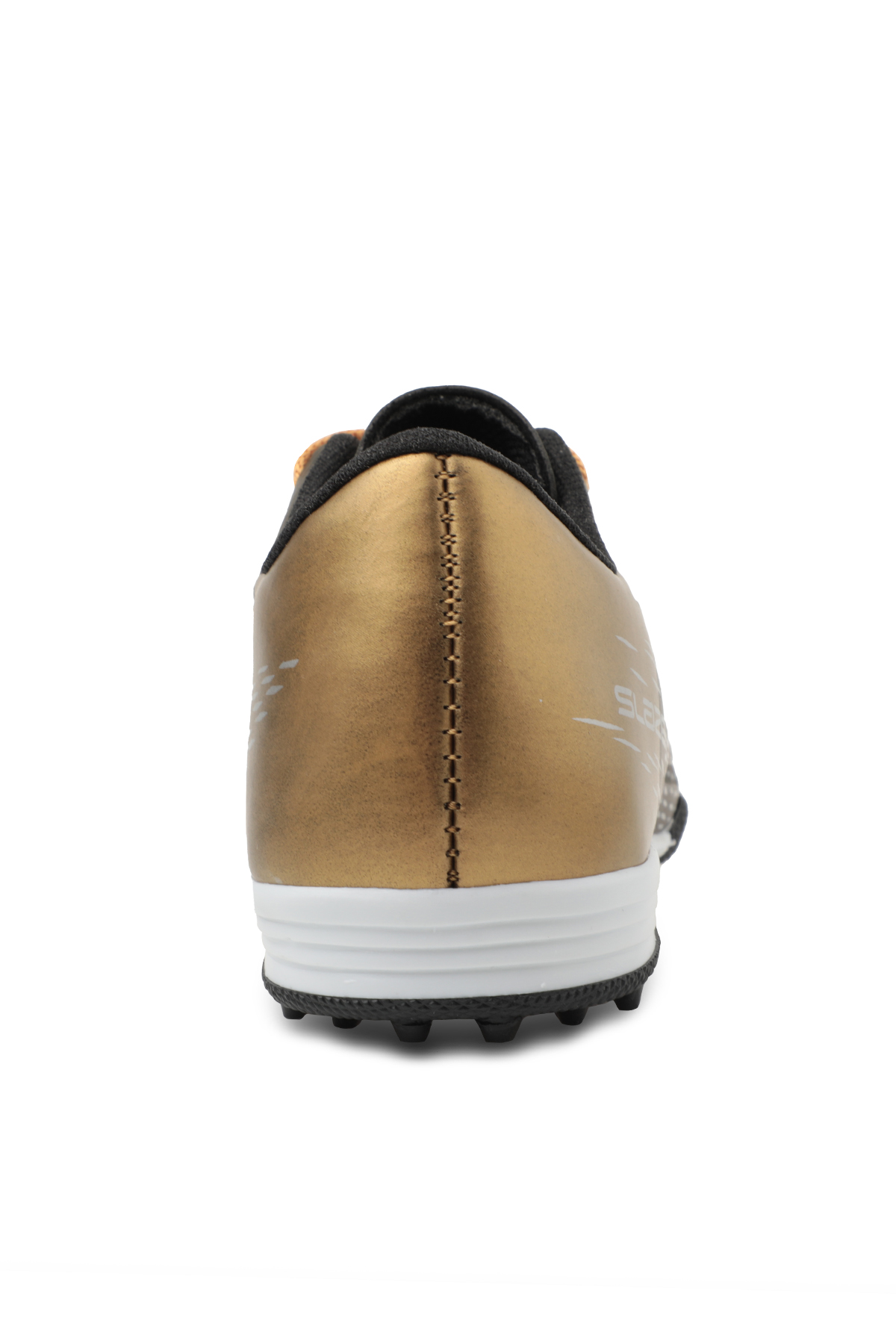 SCORE I HS Futbol Erkek Çocuk Halı Saha Ayakkabı Haki / Altın - Görsel 7