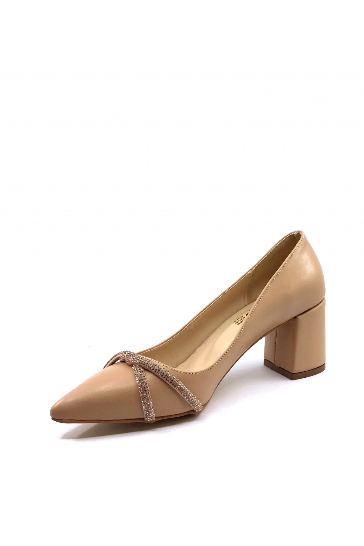 Ayakkanımood Mht 105 6,5 Cm Taşlı Kadın Topuklu Ayakkabı - Görsel 4