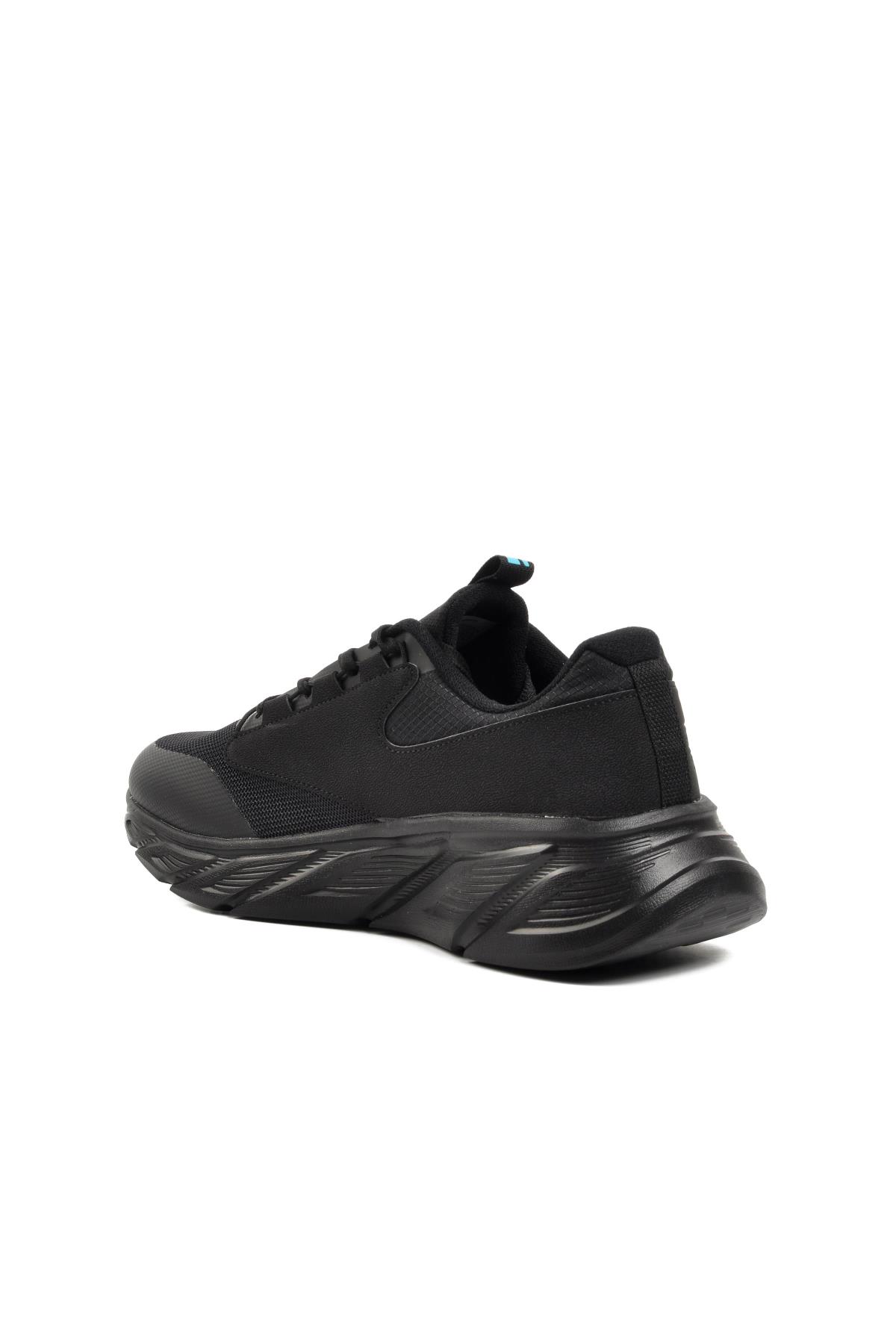 11123103184 Siyah-Mavi k Spor Ayakkabı - Görsel 5