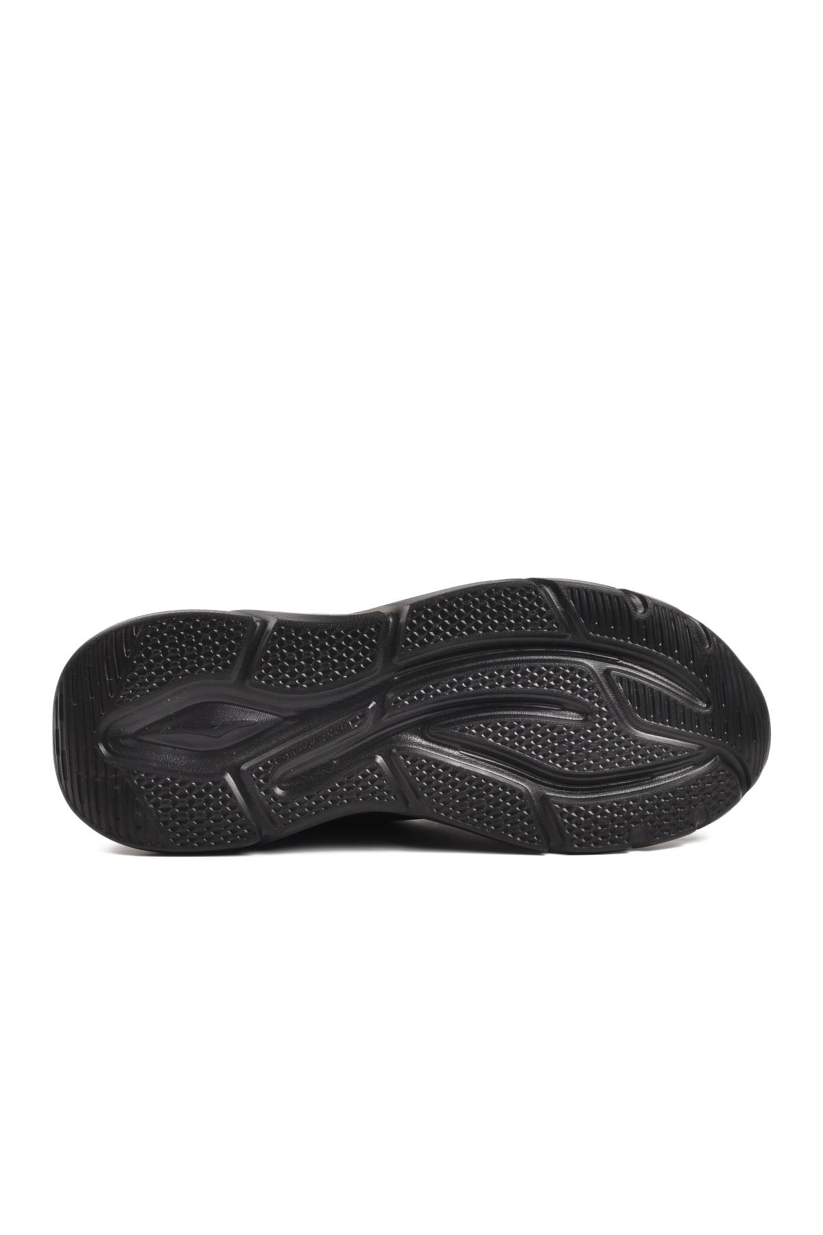 11123103184 Siyah-Mavi k Spor Ayakkabı - Görsel 6