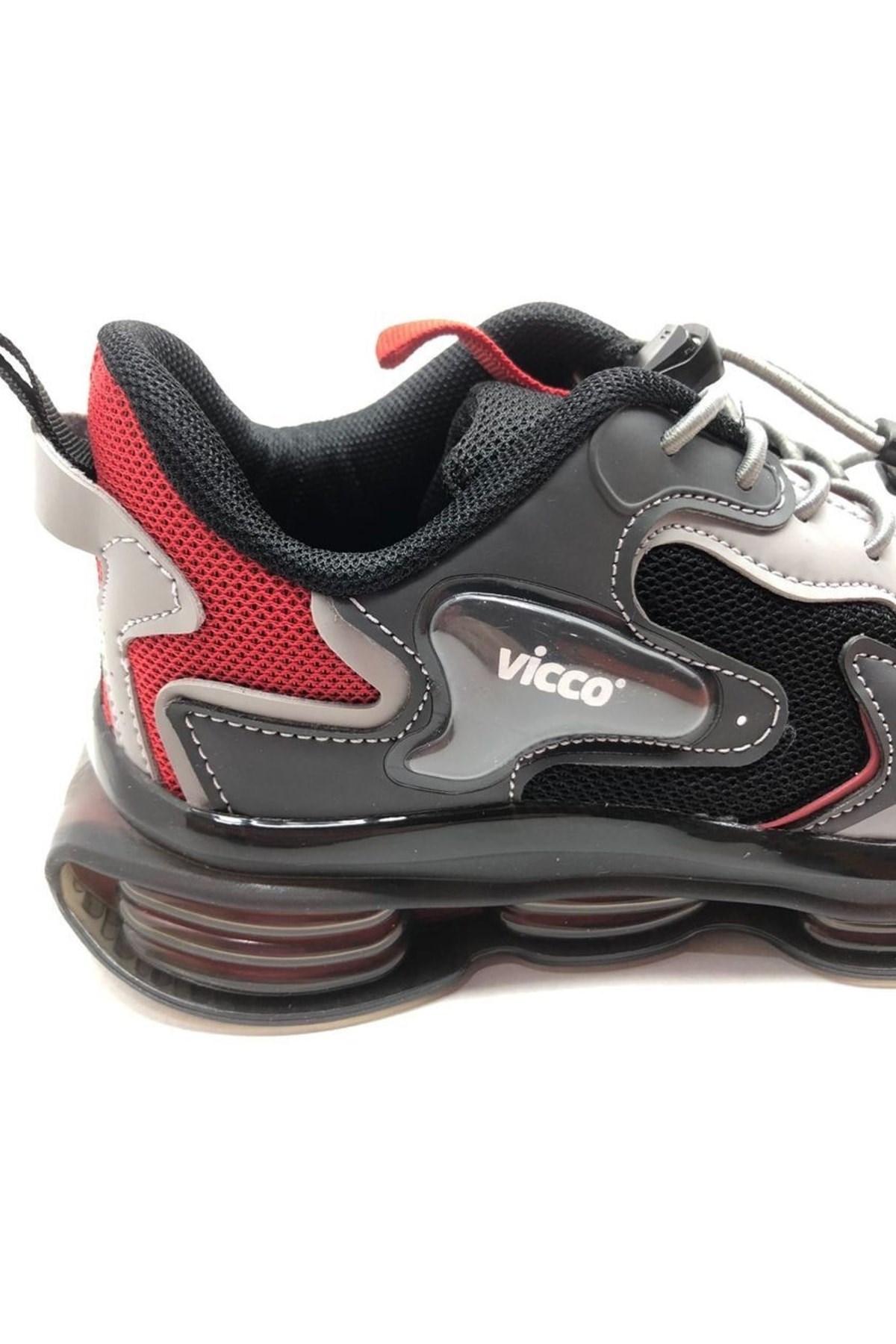 Mask Havalı Taban Erkek Çocuk Siyah Spor Ayakkabı - Görsel 4