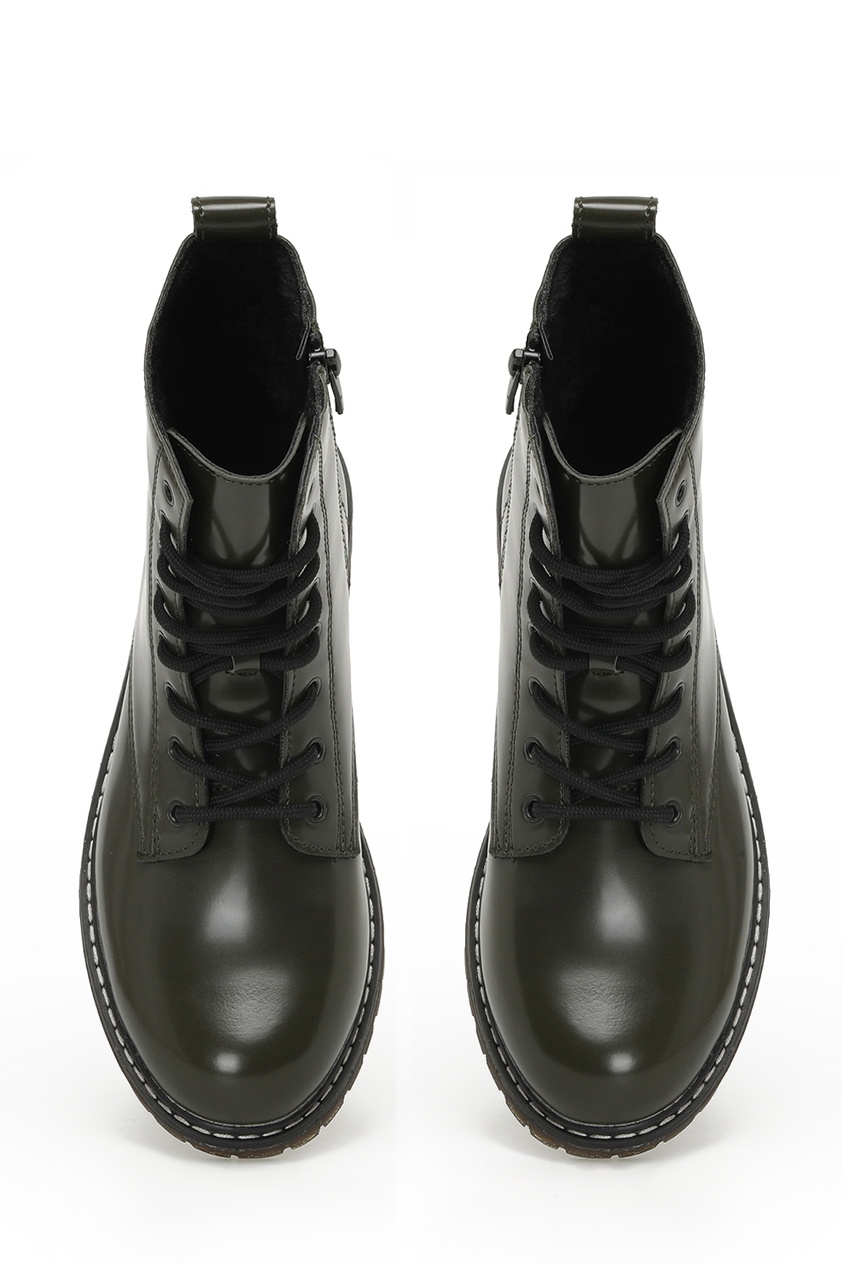 CW23201 3PR Yeşil Kadın Postal - Görsel 5