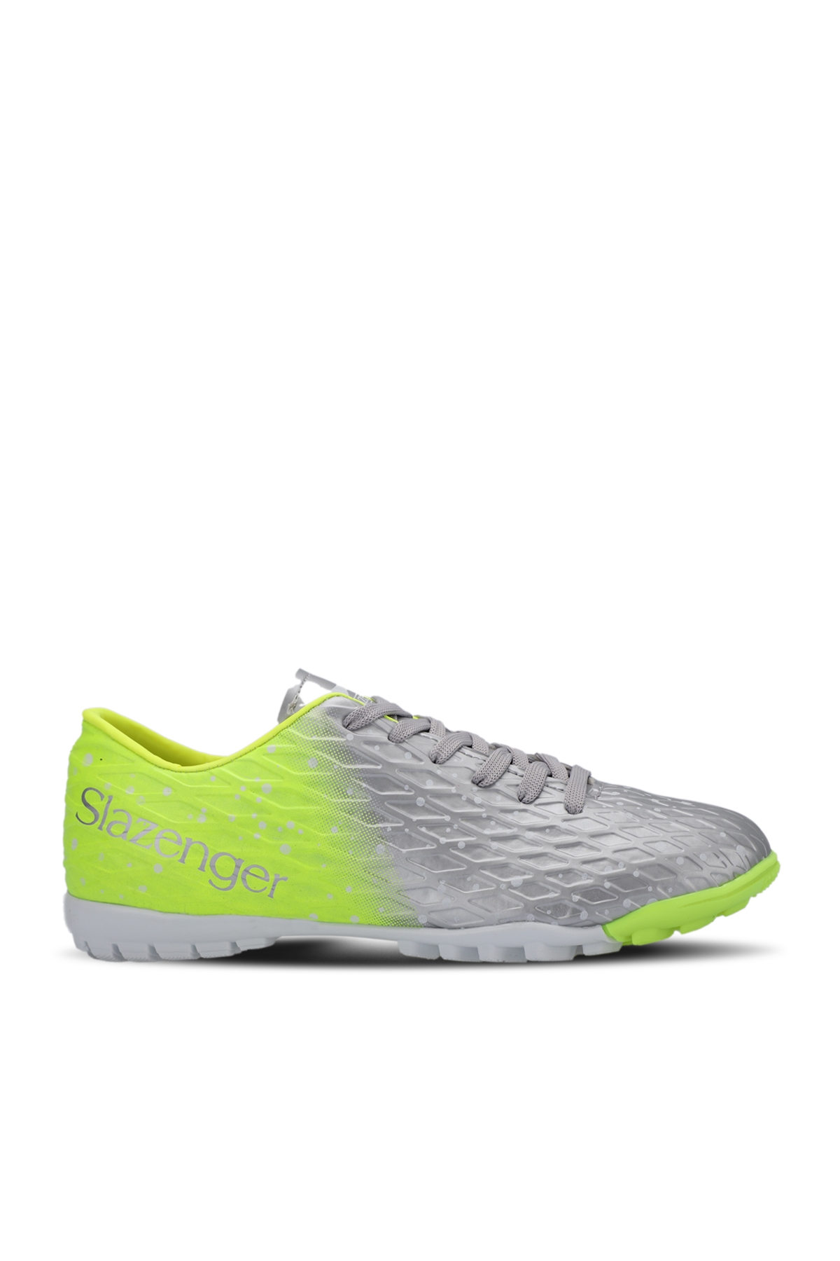Slazenger HANIA HS Futbol Erkek Halı Saha Ayakkabı Gri - Görsel 2