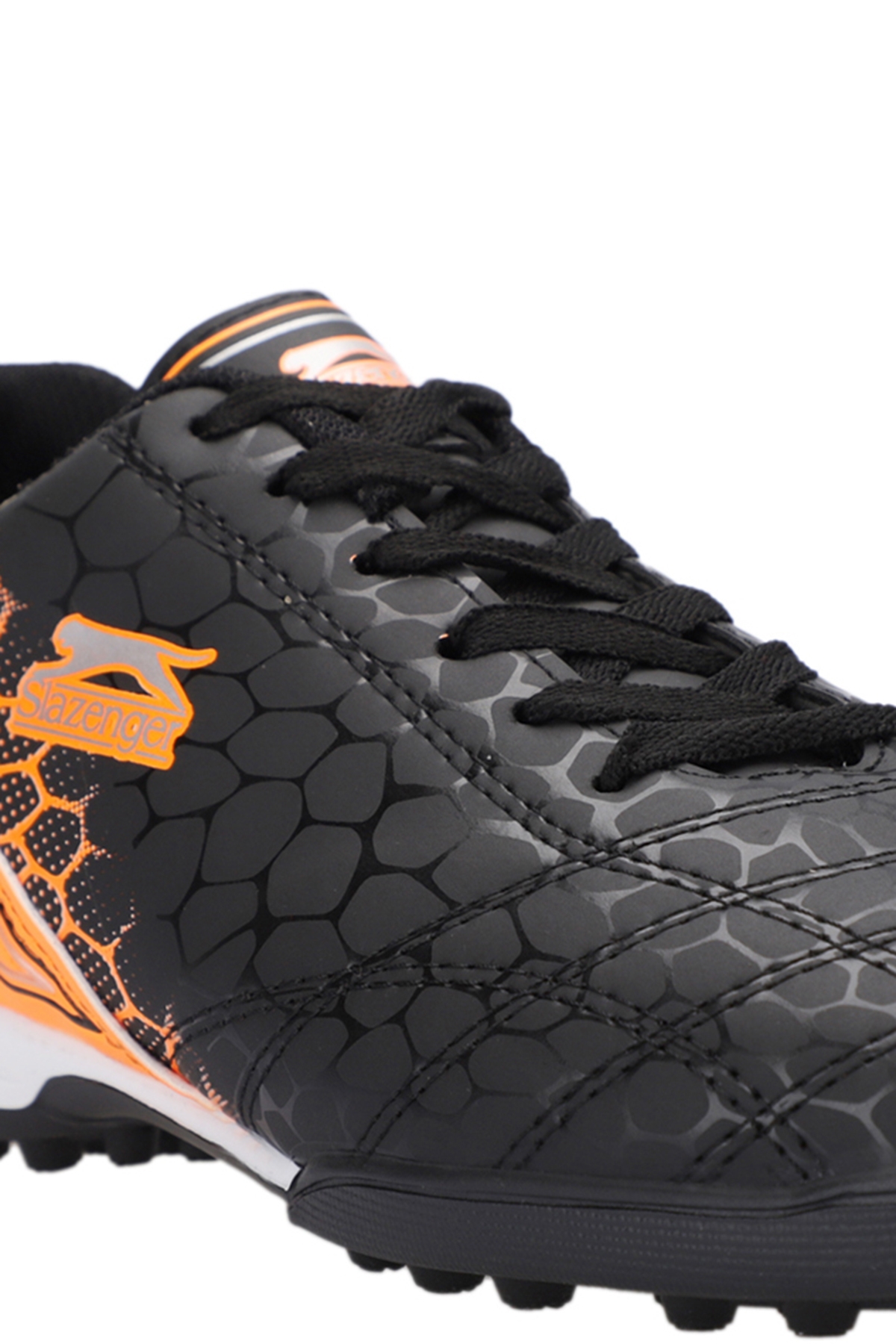 DANGER I HS Futbol Erkek Çocuk Halı Saha Ayakkabı Siyah / Turuncu - Görsel 5