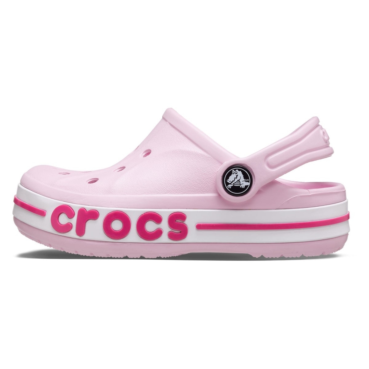 Crocs Bayaband Clog T Ballerine Pink 207018-6tg pembe