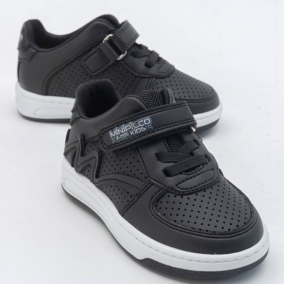 Minipicco Erkek Çocuk Siyah Sneaker Ayakkabı 200905675 | Flo