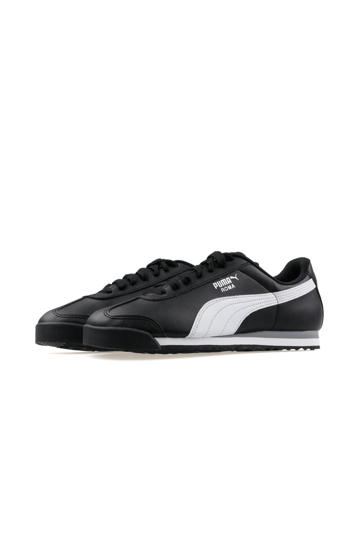 Puma 353572 Basic Siyah-Beyaz Erkek Sneaker 200906195 | Flo