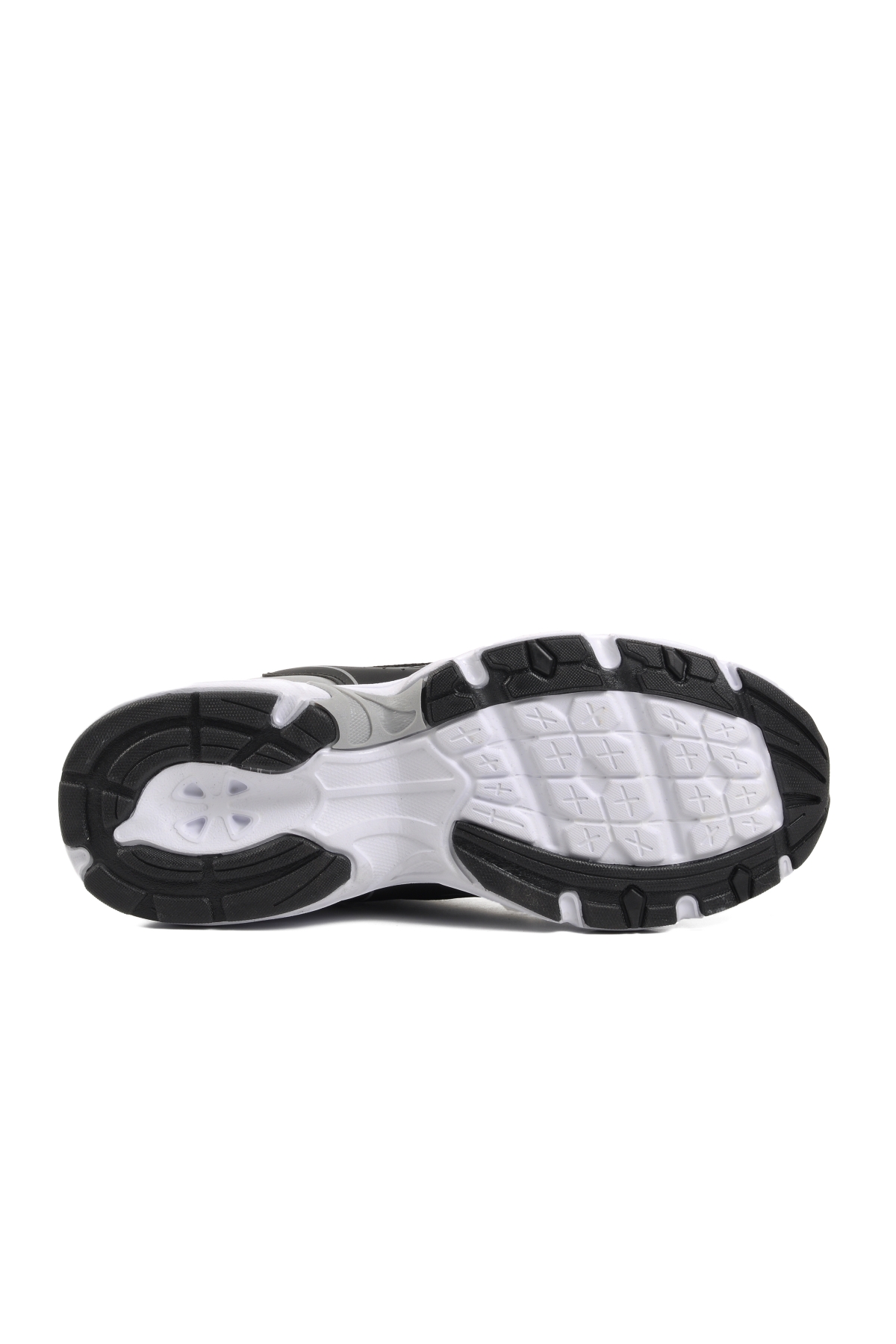 Run Siyah-Beyaz Erkek Spor Ayakkabı - Görsel 6