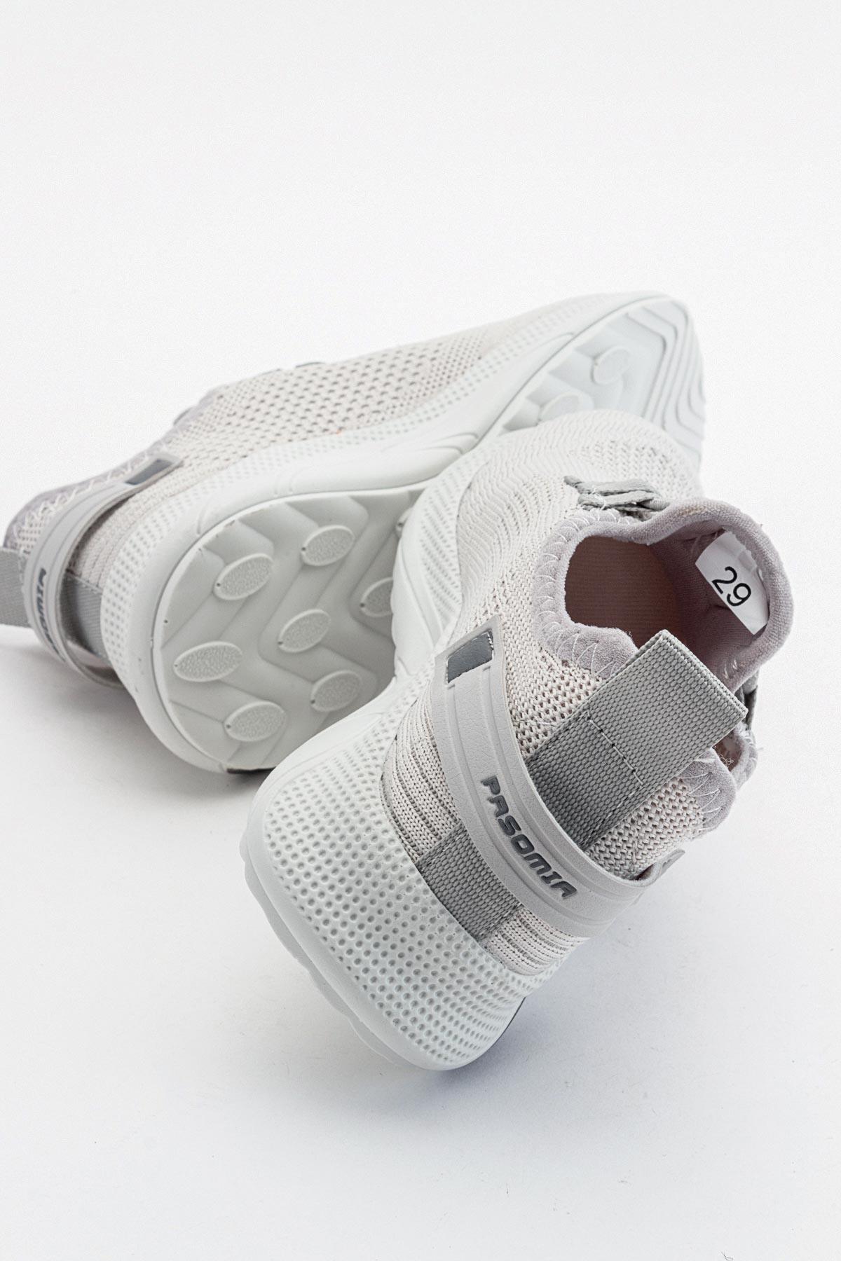 Triko Çocuk Spor Ayakkabı 31-35 BUZ - Görsel 5