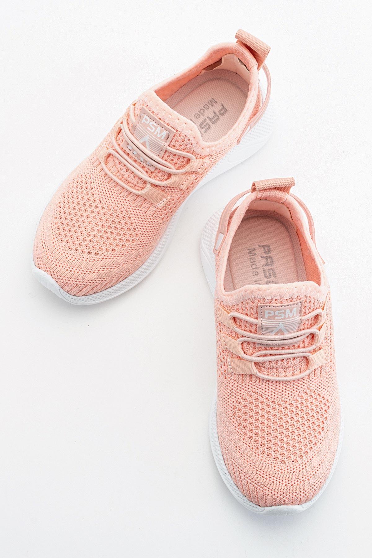 Triko Çocuk Spor Ayakkabı 31-35 PUDRA - Görsel 6