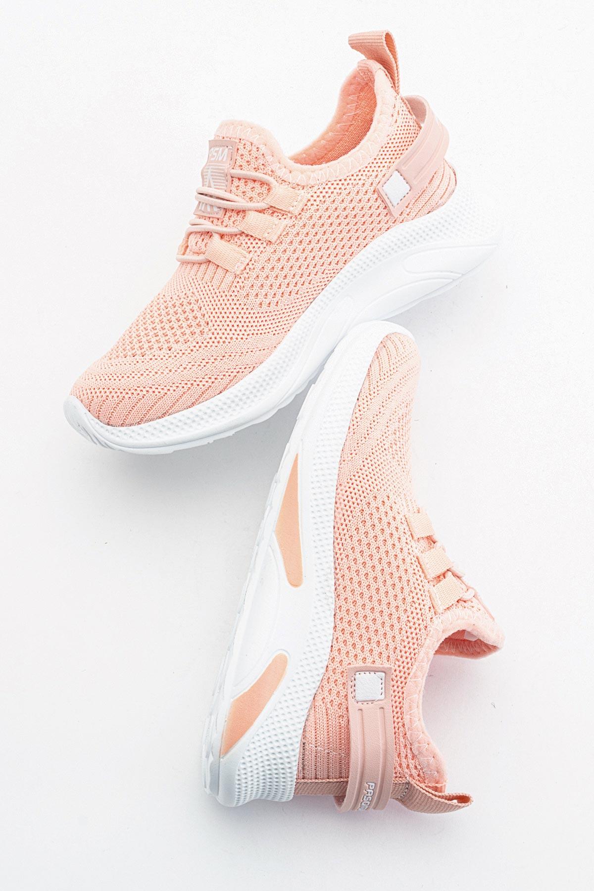 Triko Çocuk Spor Ayakkabı 31-35 PUDRA - Görsel 7