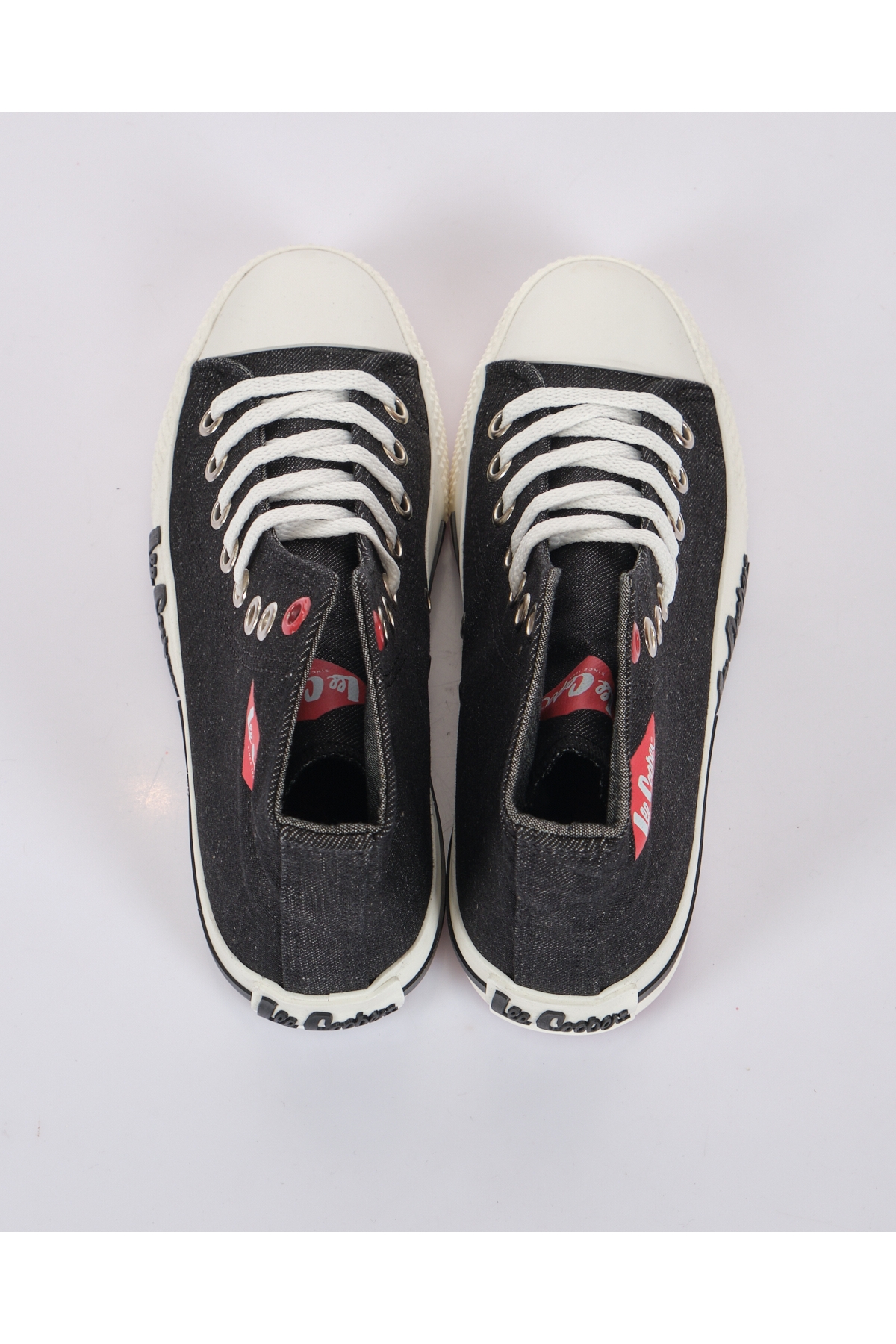 Siyah-Beyaz Kadın Sneakers LC-30103 - Görsel 6